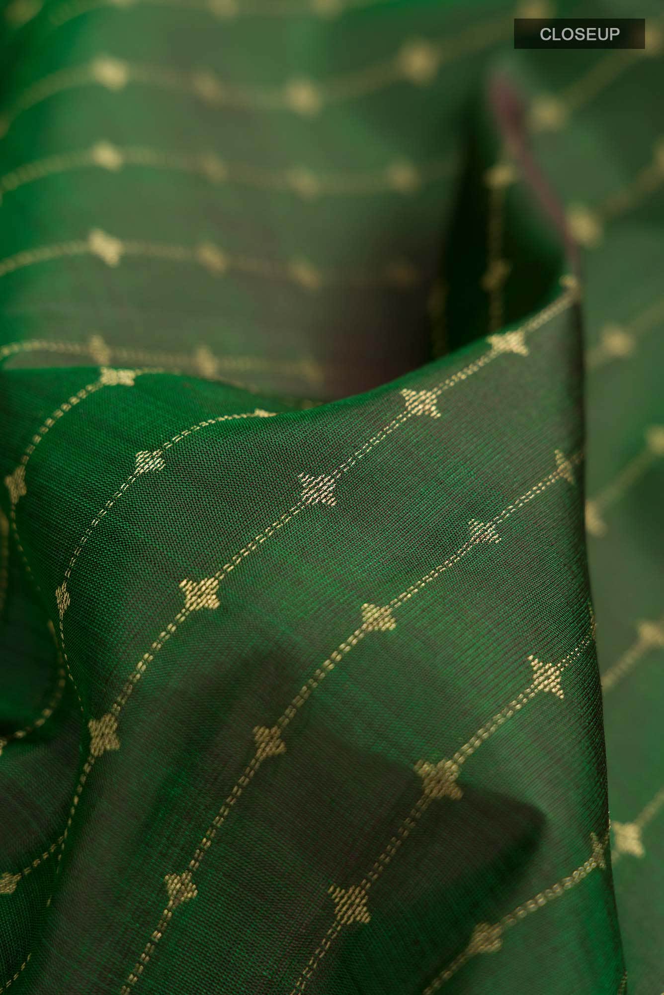 Green Kanchipuram Silk Saree