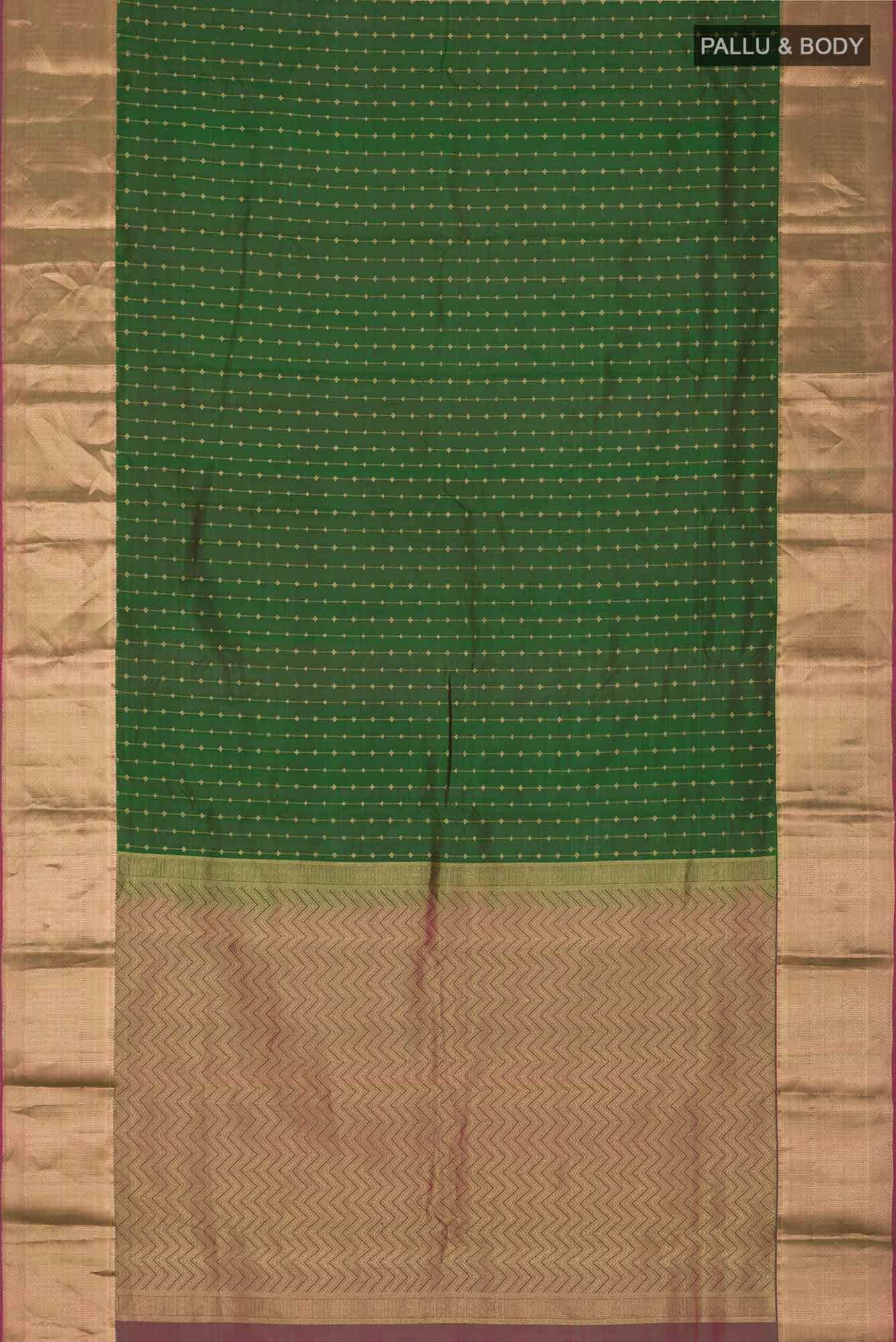 Green Kanchipuram Silk Saree