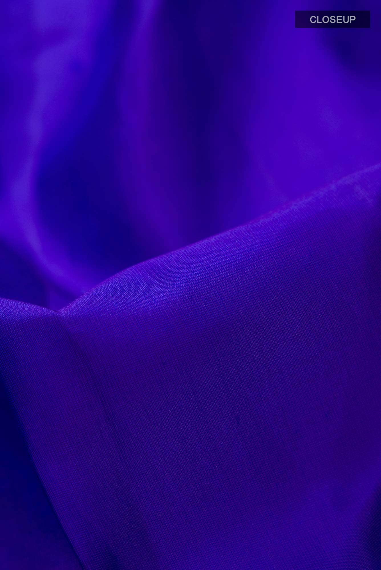 Blue Kanchipuram Silk Saree