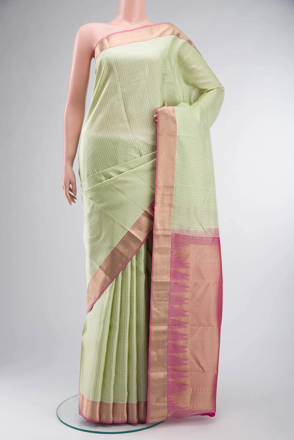 Green Kanchipuram Silk Saree