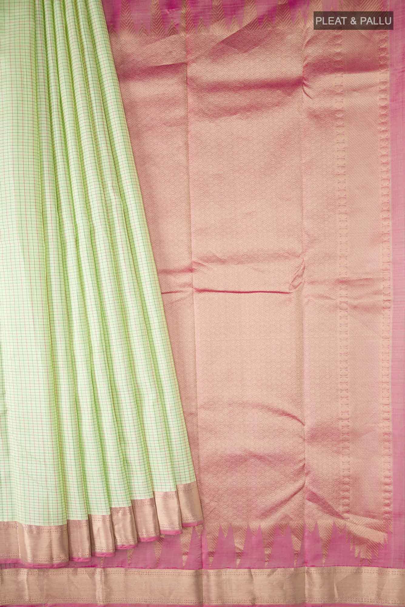 Green Kanchipuram Silk Saree