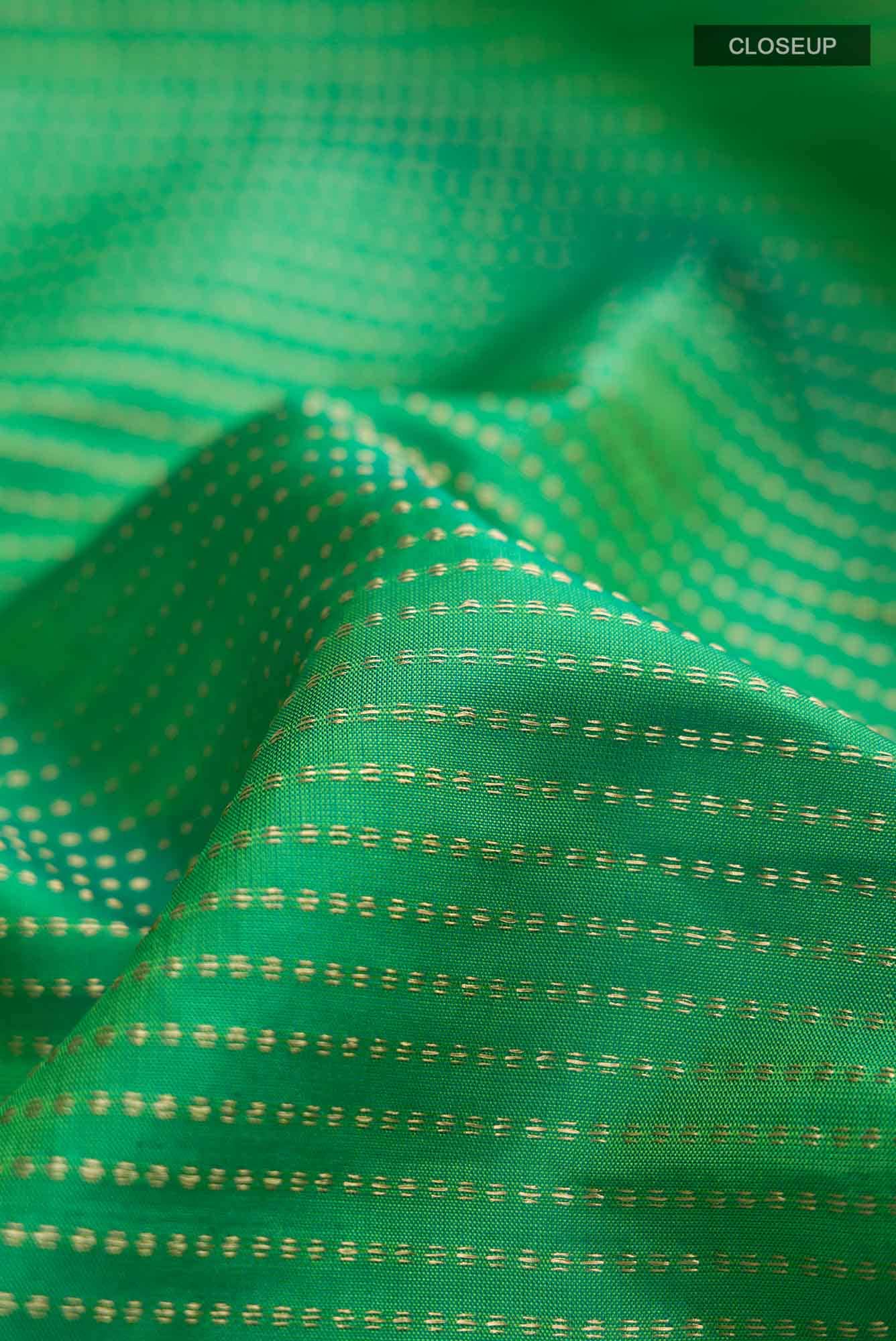 Green Kanchipuram Silk Saree