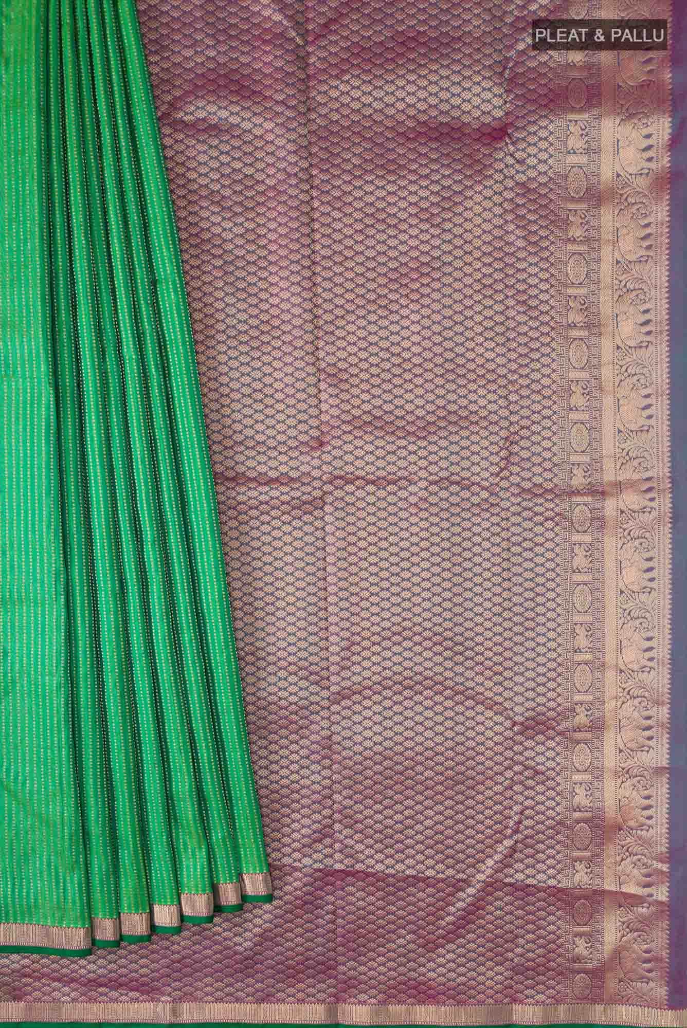 Green Kanchipuram Silk Saree