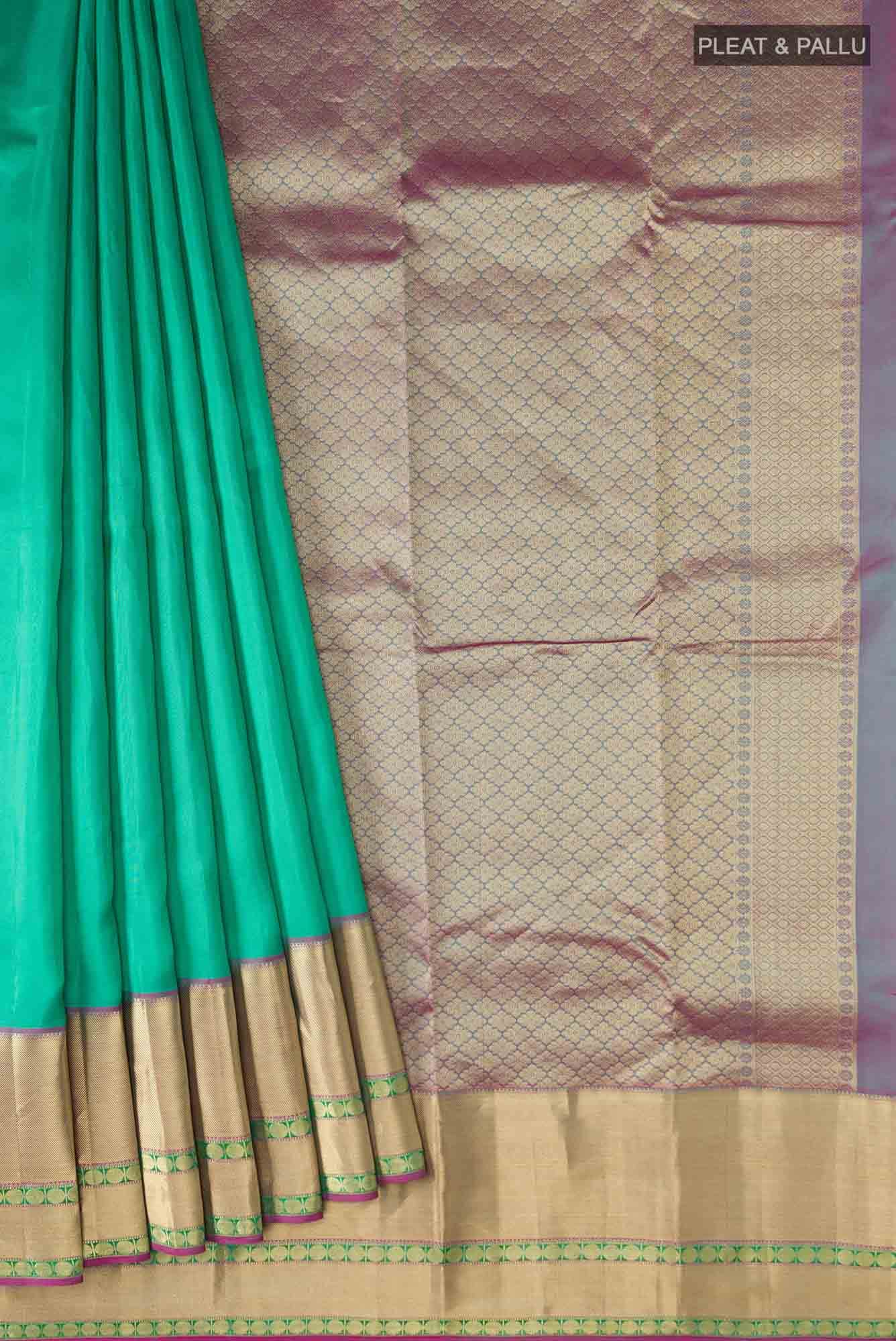 Green Kanchipuram Silk Saree