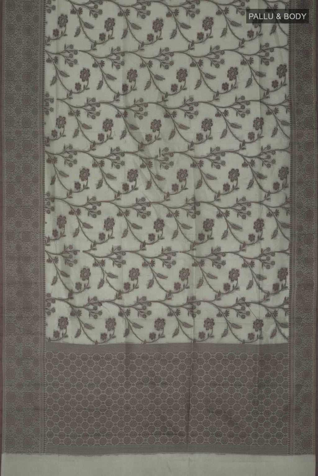Sage Green Banarasi Raw Silk Saree