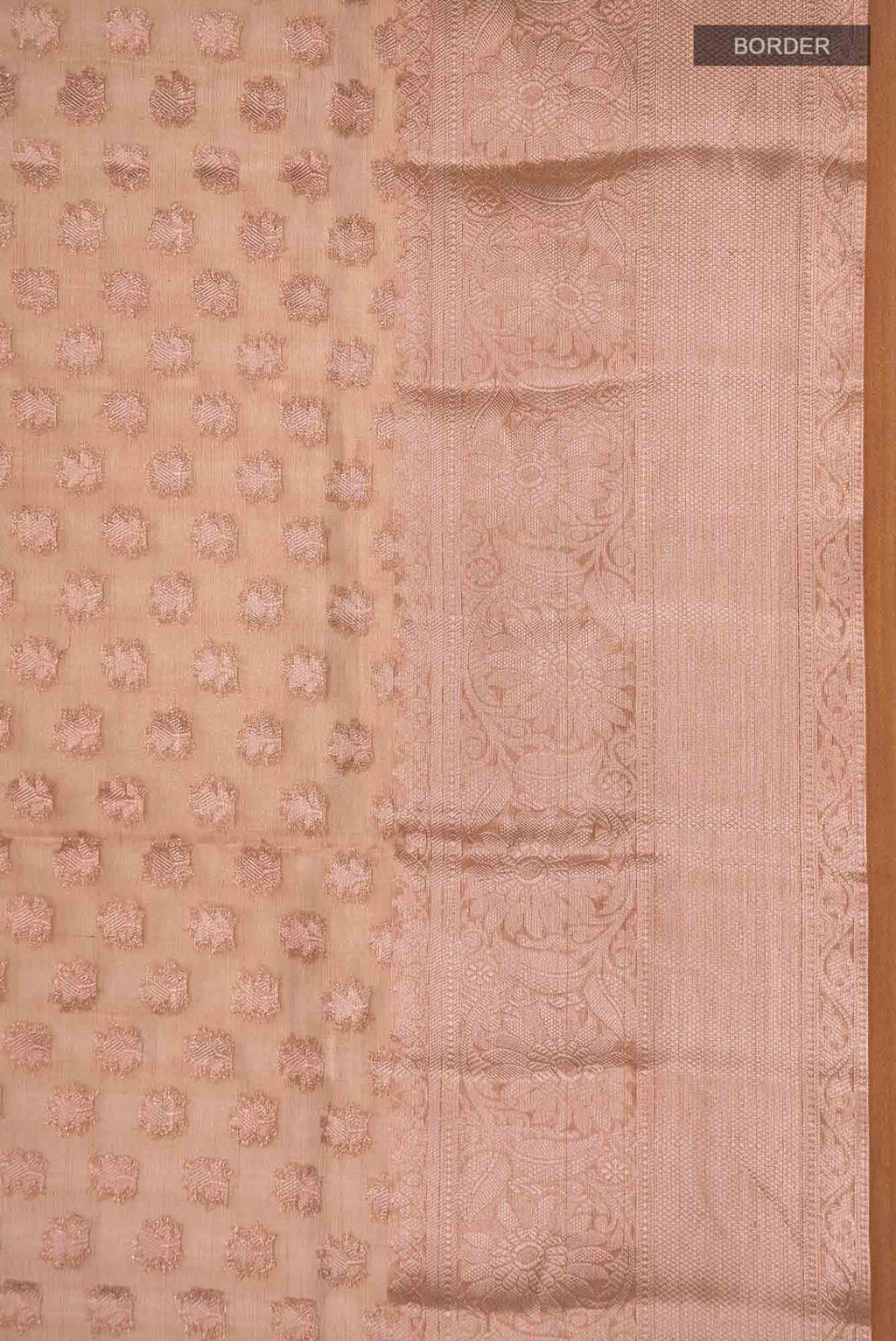 Gold Banarasi Tissue Silk Saree