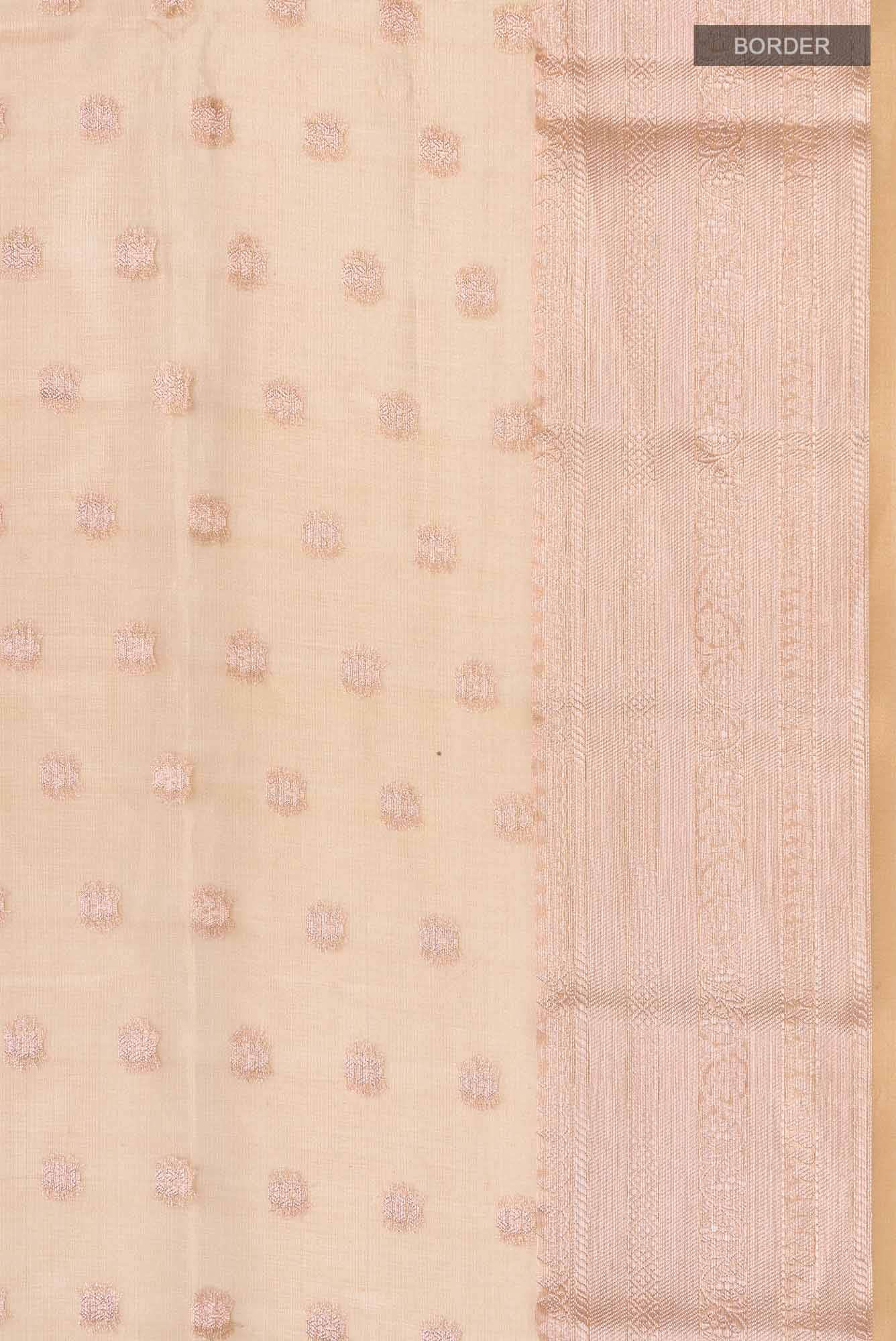 Gold Banarasi Tissue Silk Saree