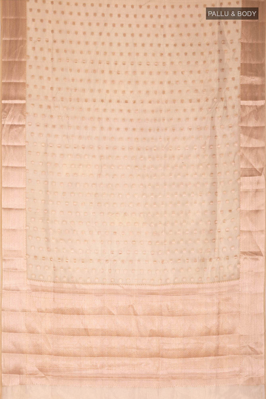 Gold Banarasi Tissue Silk Saree