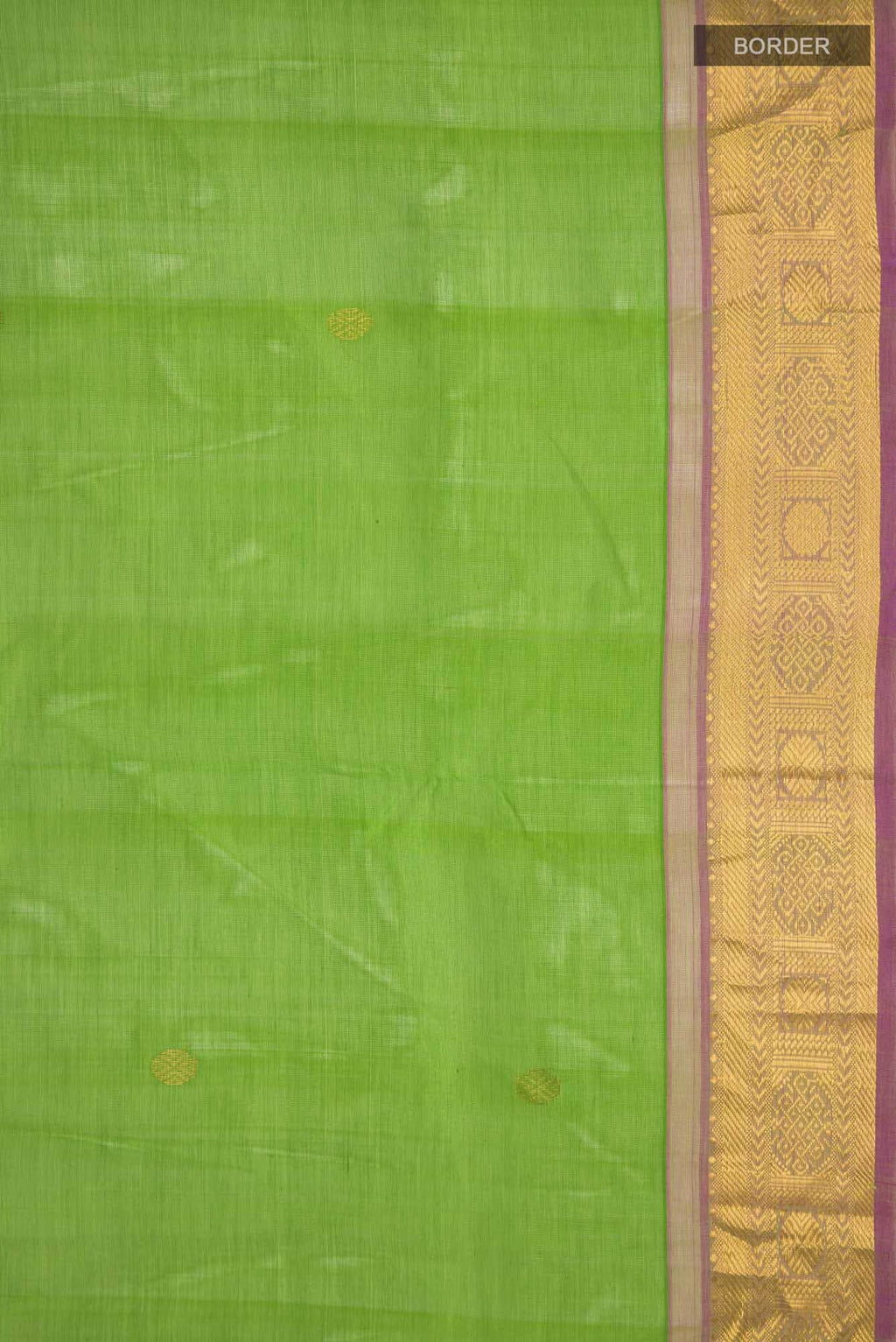 Green Silk Cotton Saree