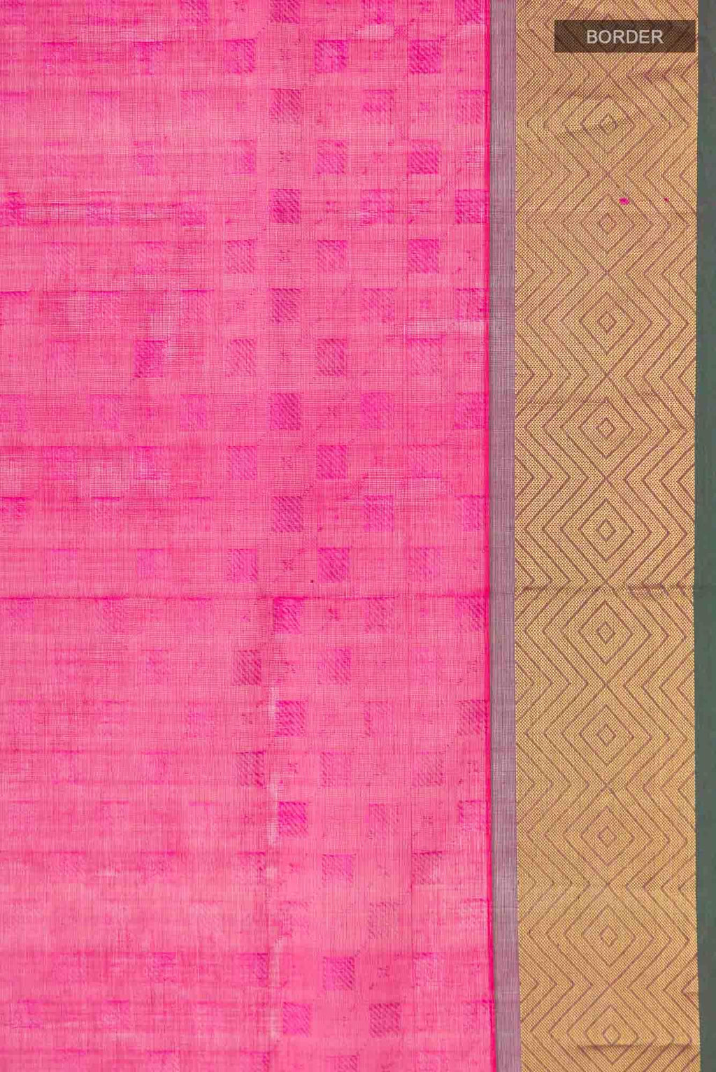 Pink Silk Cotton Saree