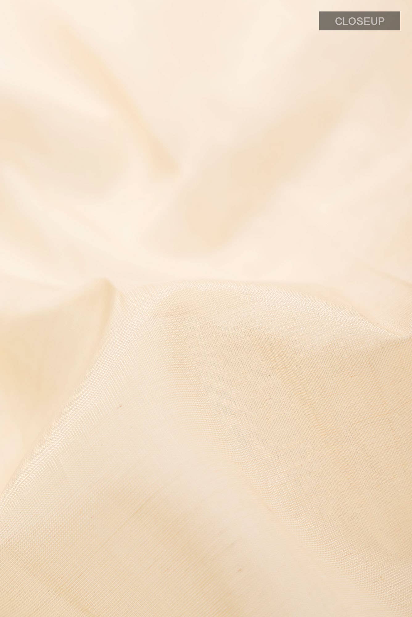 Cream Silk Cotton Saree