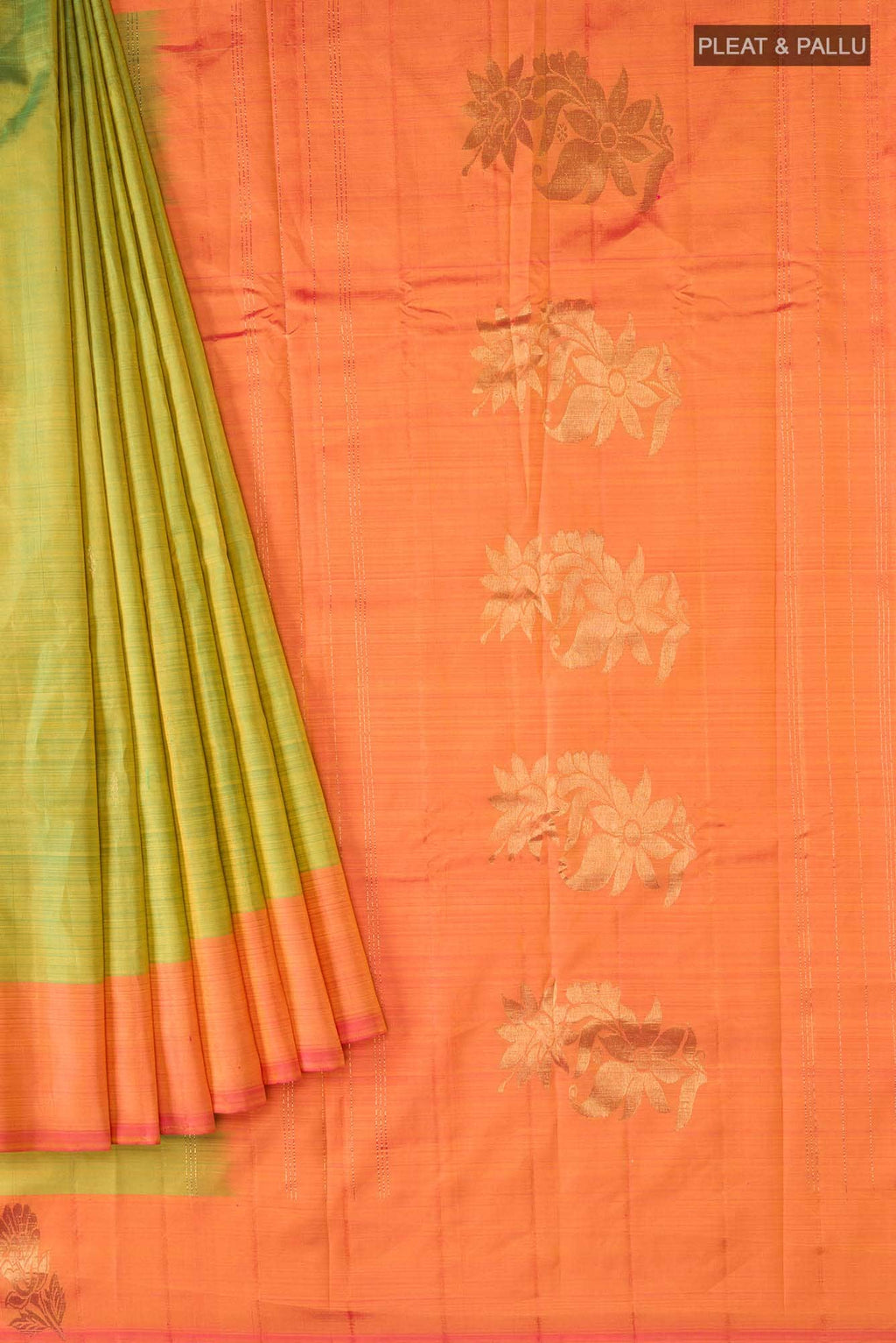 Green Kanchipuram Silk Saree