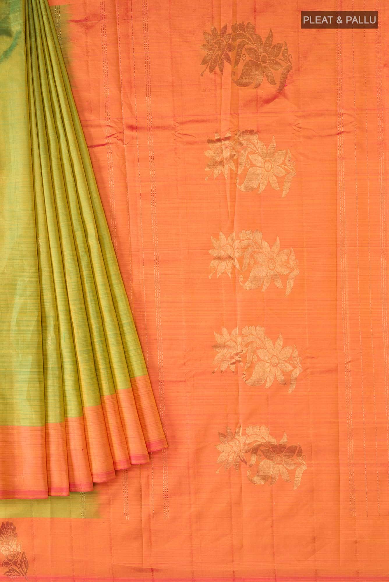 Green Kanchipuram Silk Saree