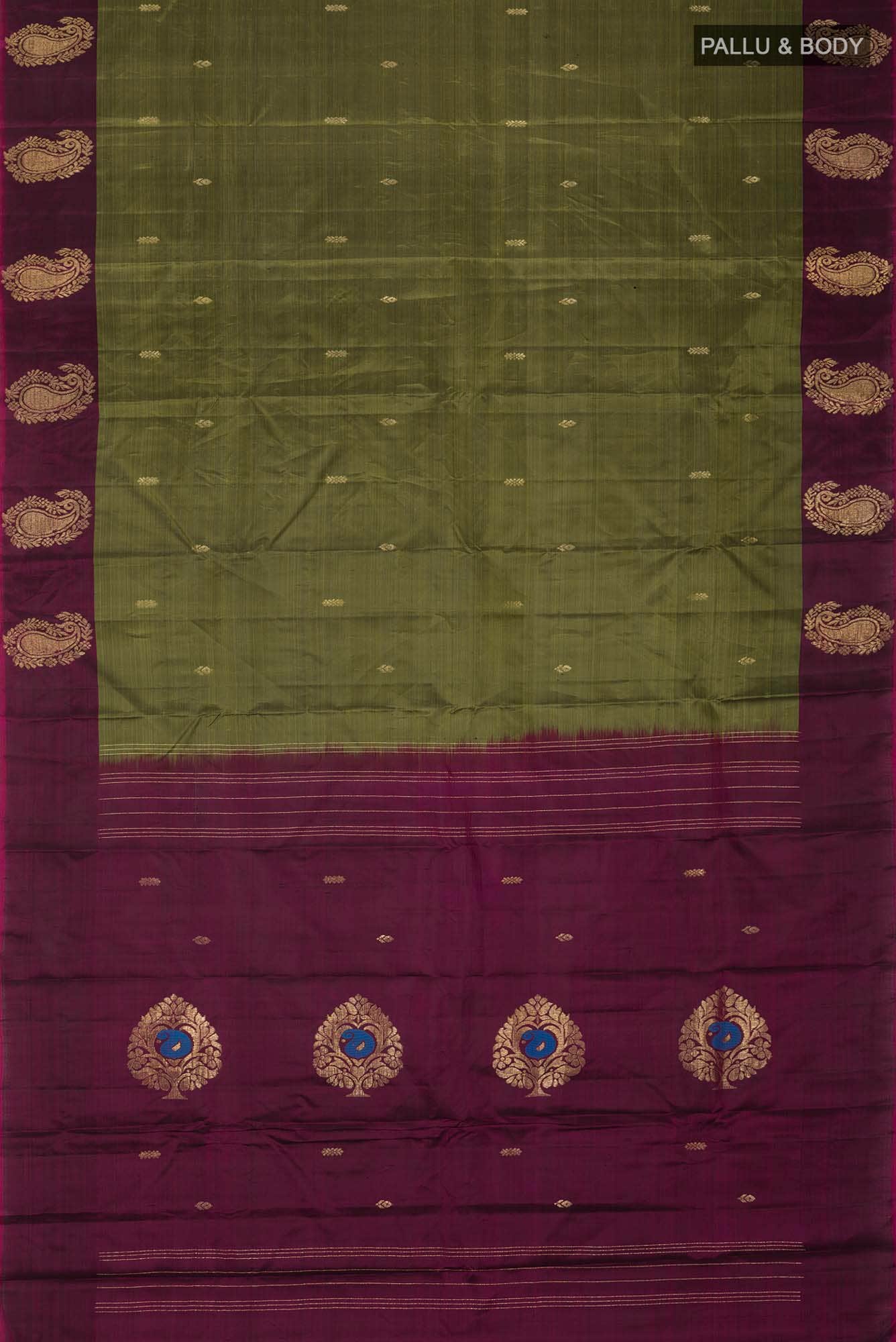 Green Kanchipuram Silk Saree