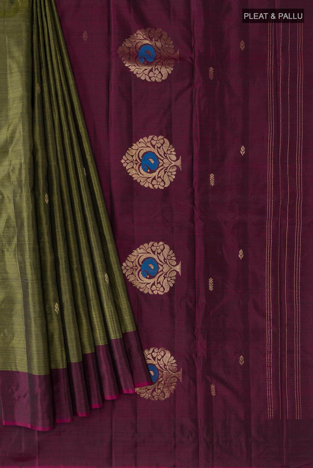 Green Kanchipuram Silk Saree
