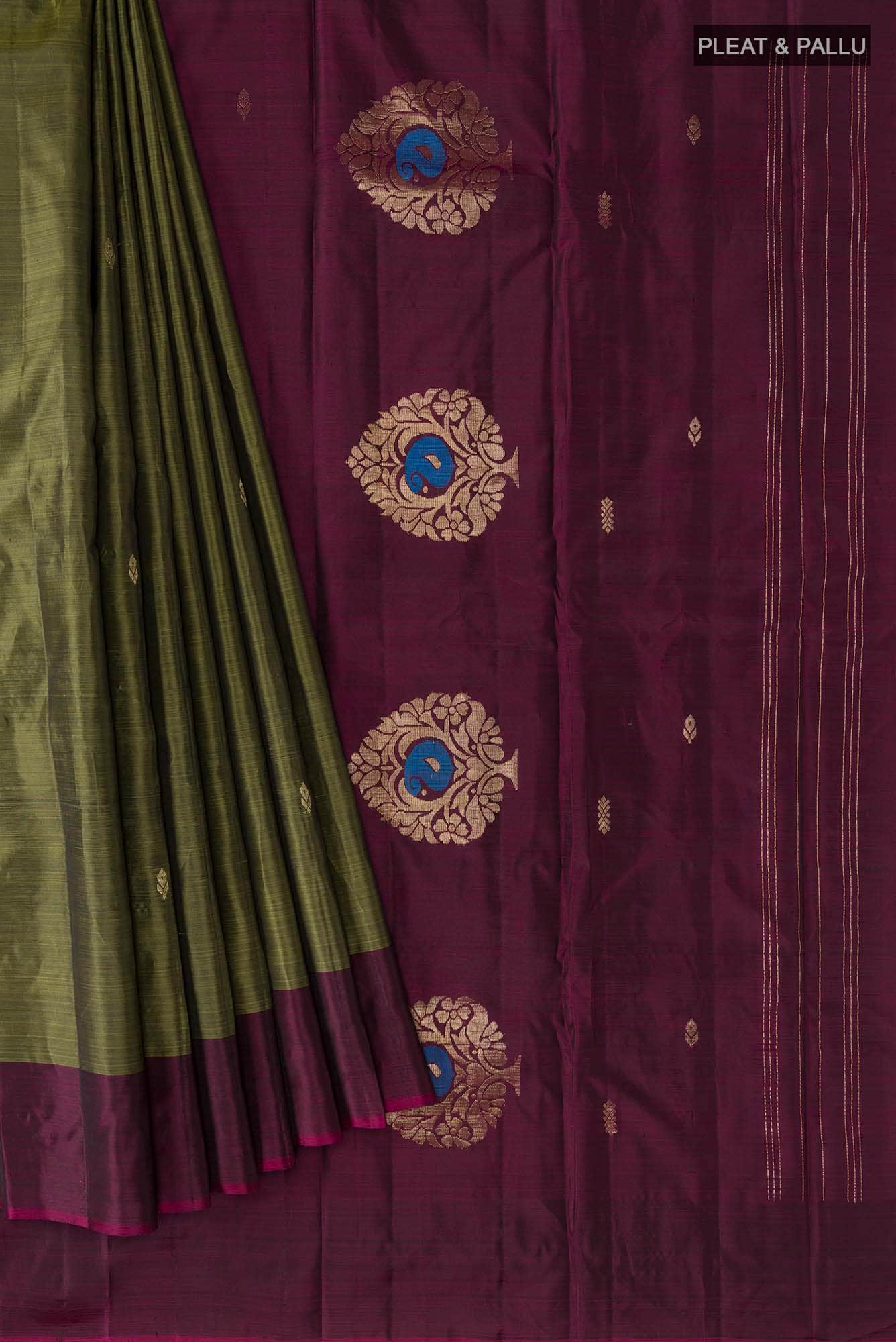 Green Kanchipuram Silk Saree
