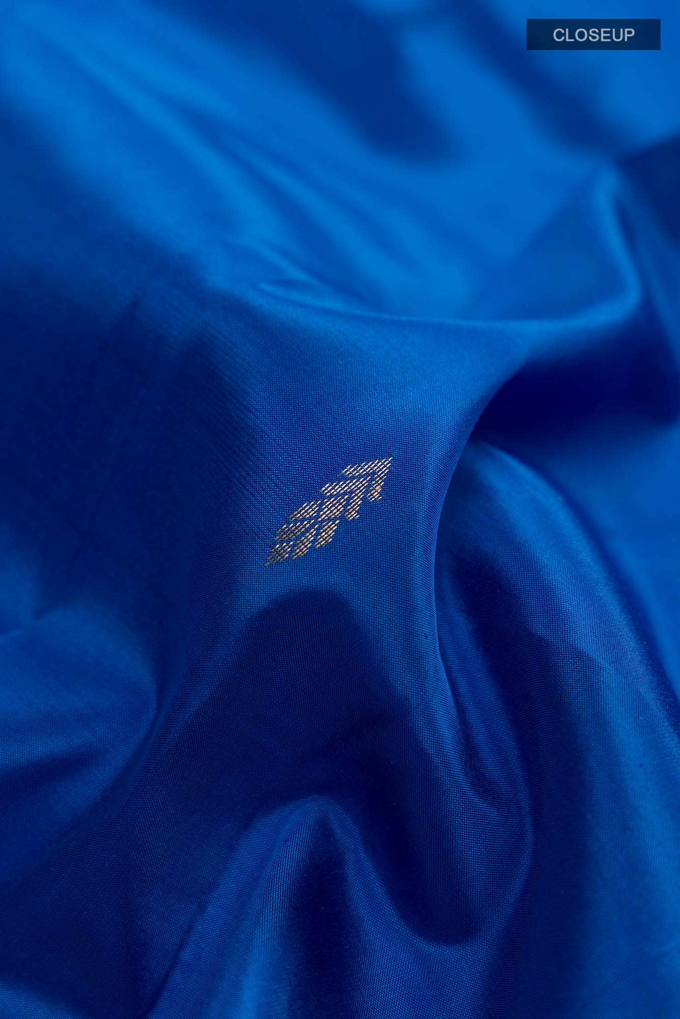 Blue Kanchipuram Silk Saree