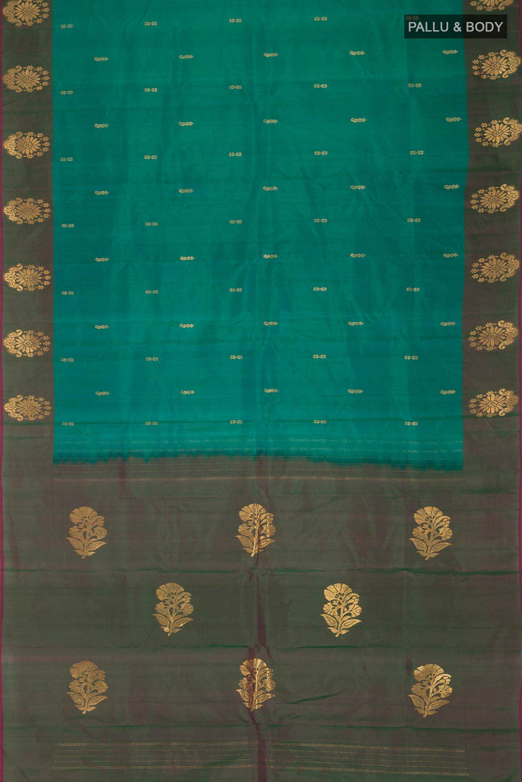 Green Kanchipuram Silk Saree
