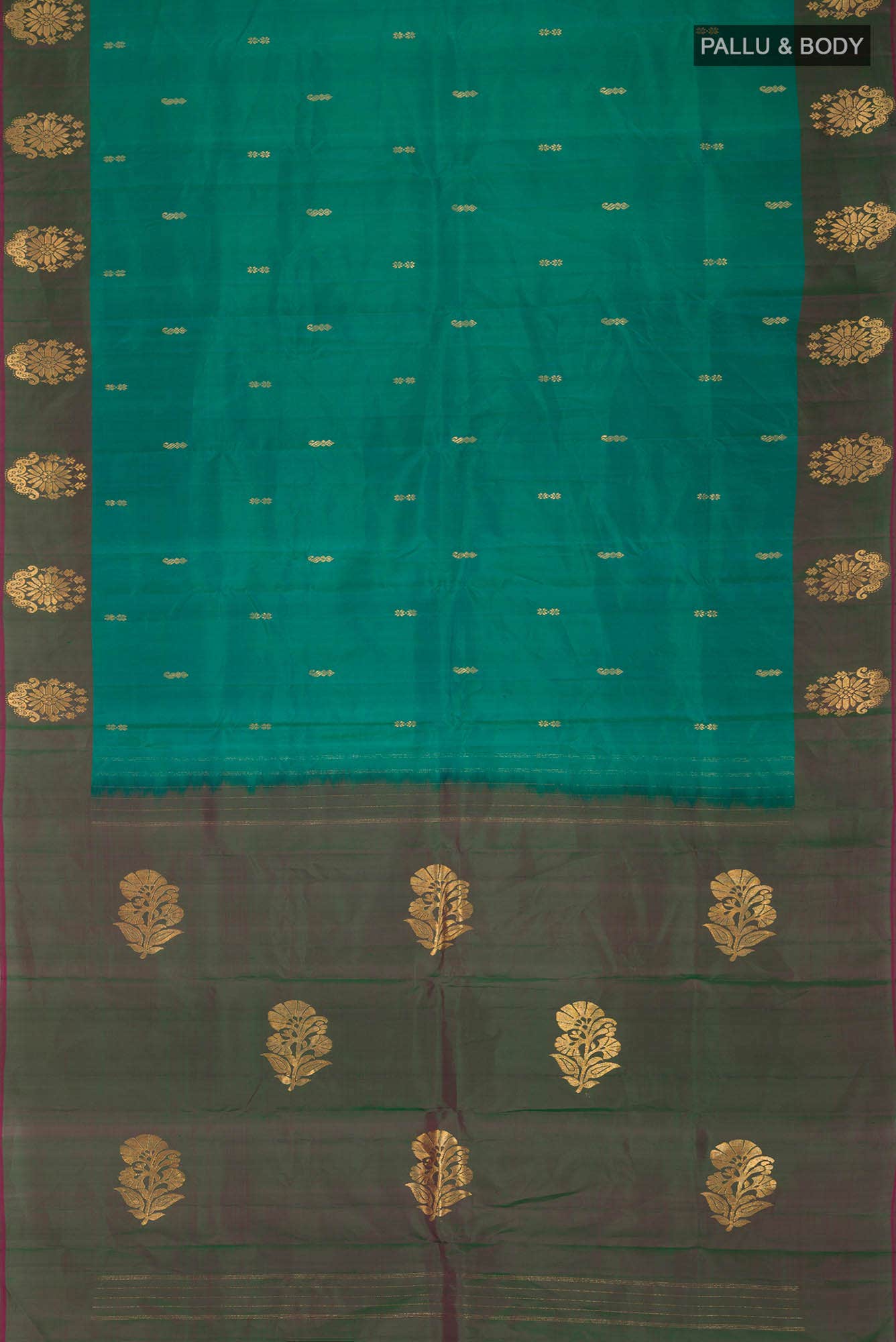 Green Kanchipuram Silk Saree