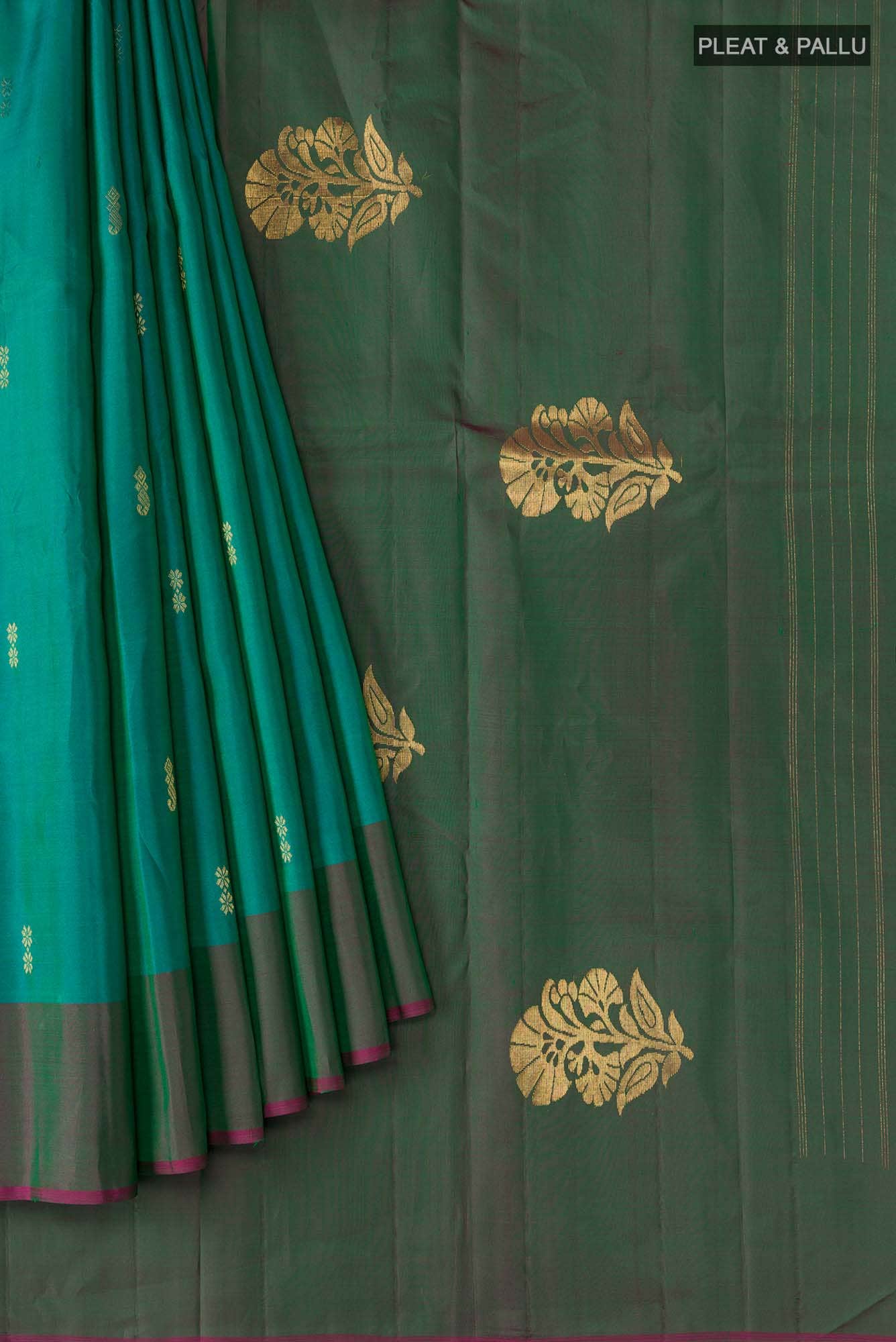 Green Kanchipuram Silk Saree