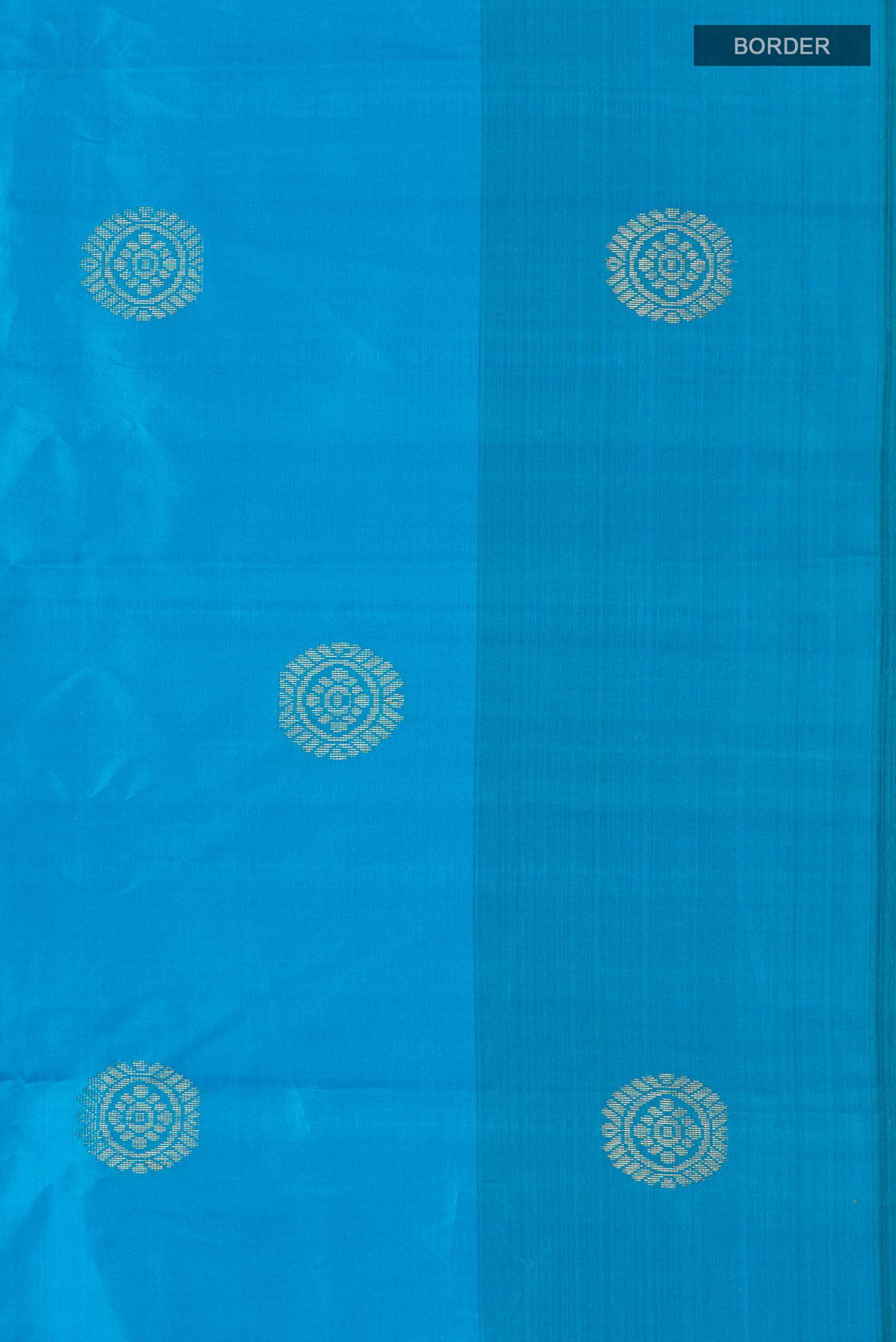Blue Kanchipuram Silk Saree