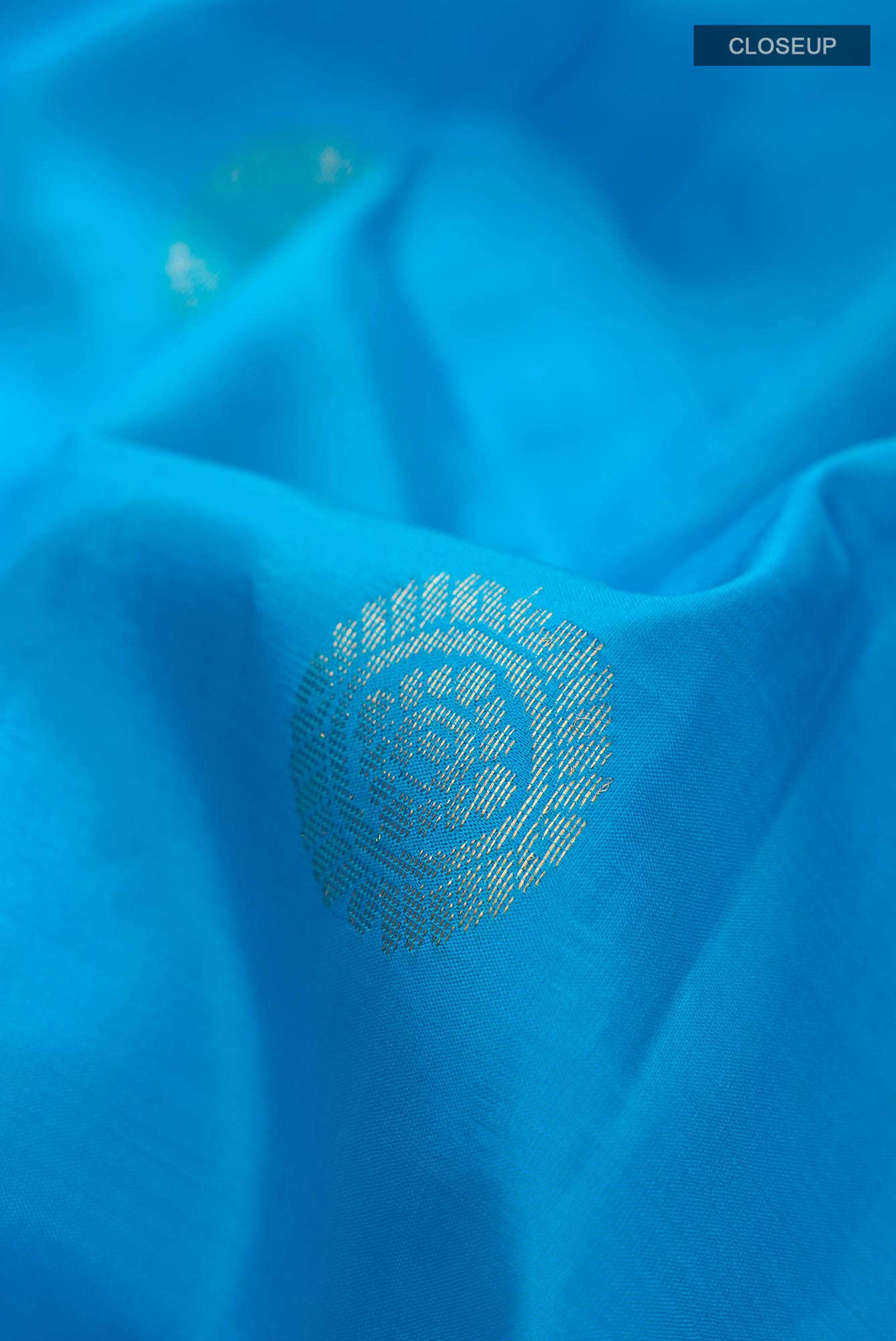 Blue Kanchipuram Silk Saree