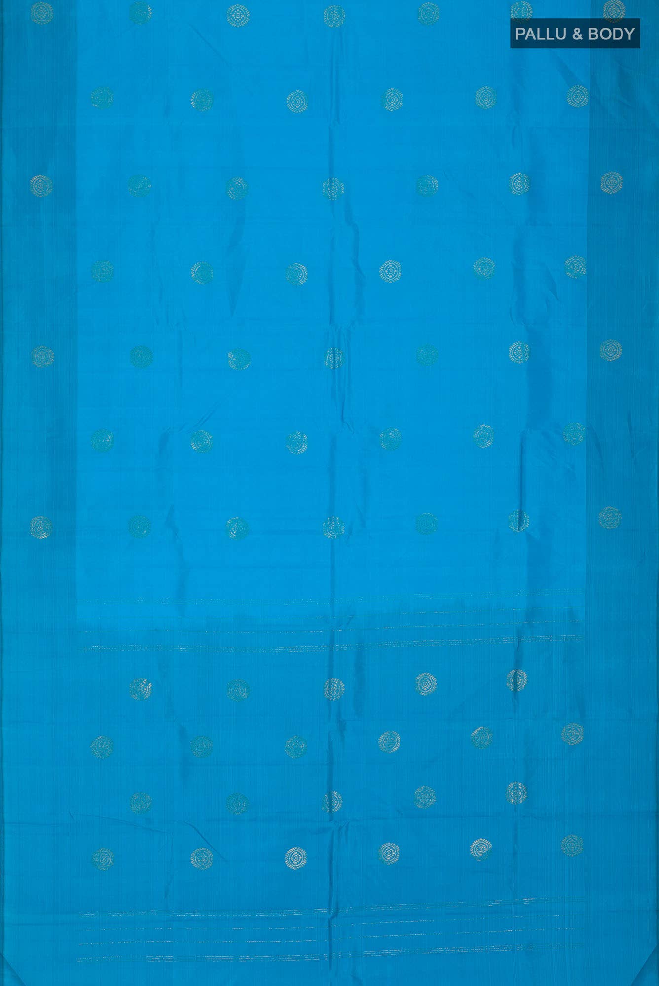 Blue Kanchipuram Silk Saree