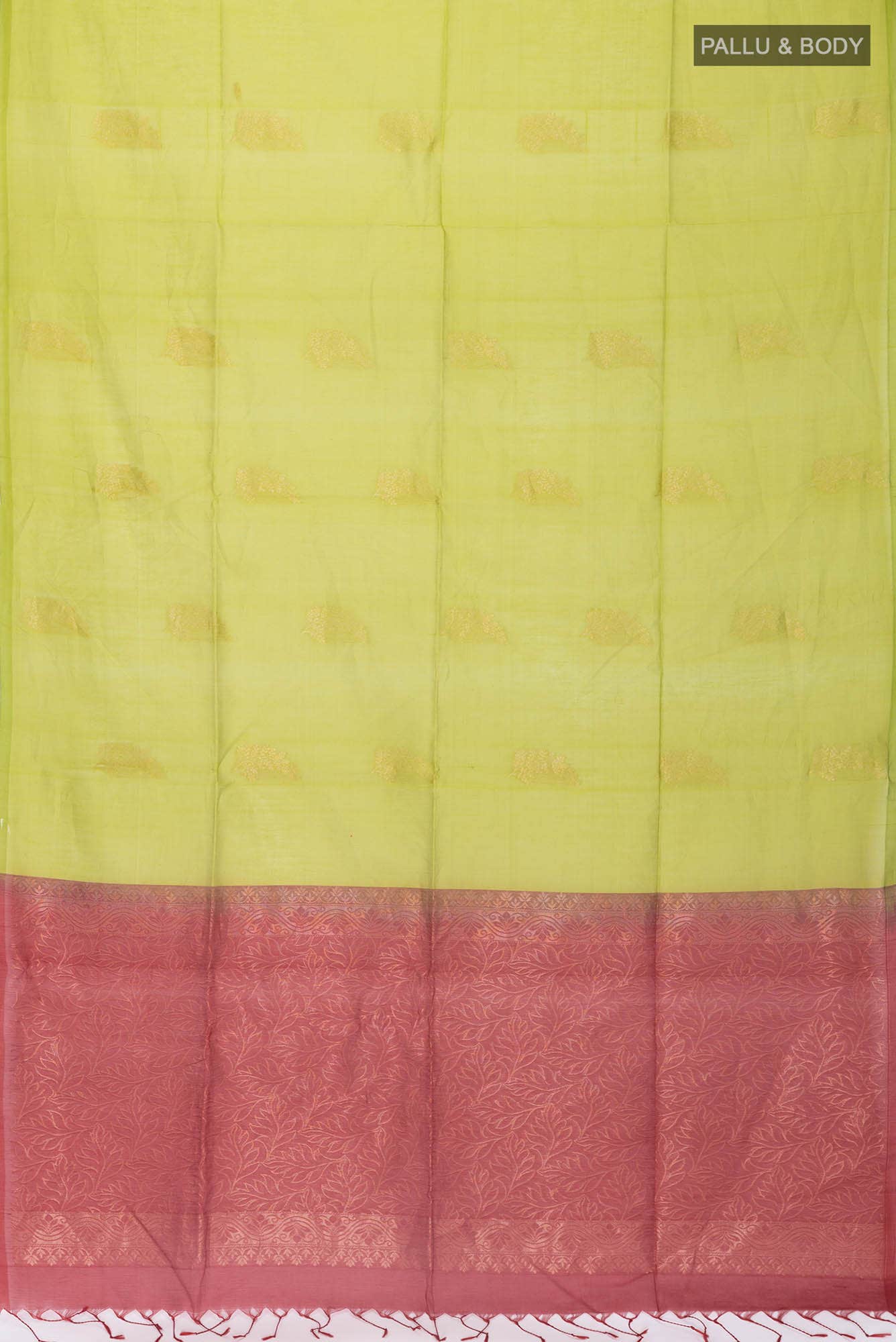 Green Silk Cotton Saree