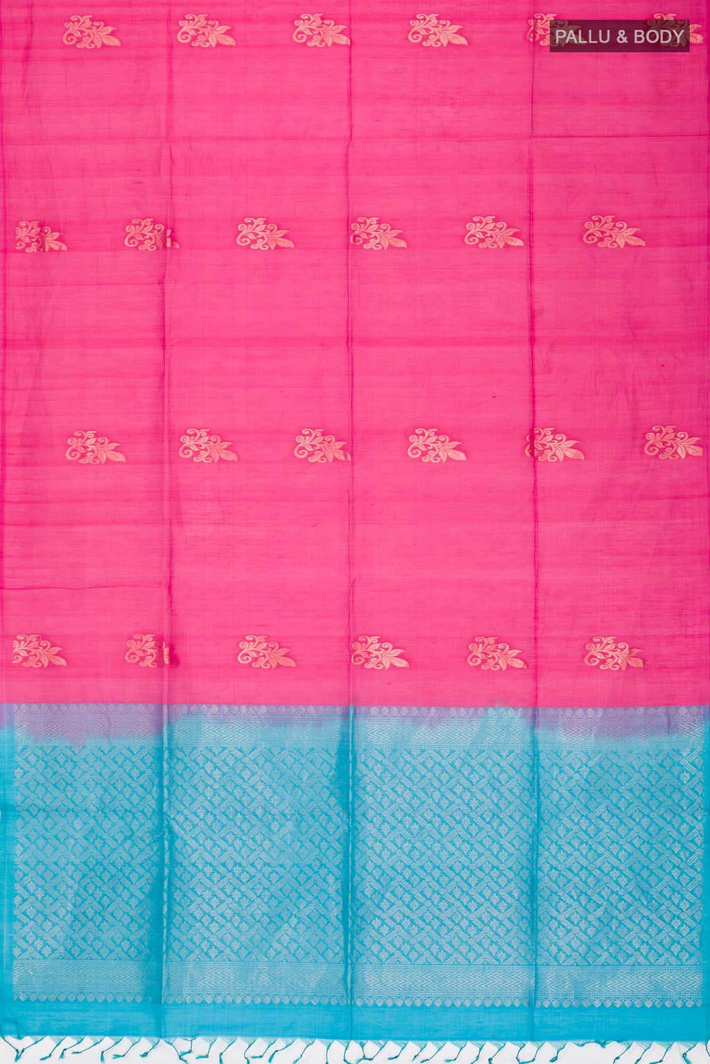 Pink Silk Cotton Saree