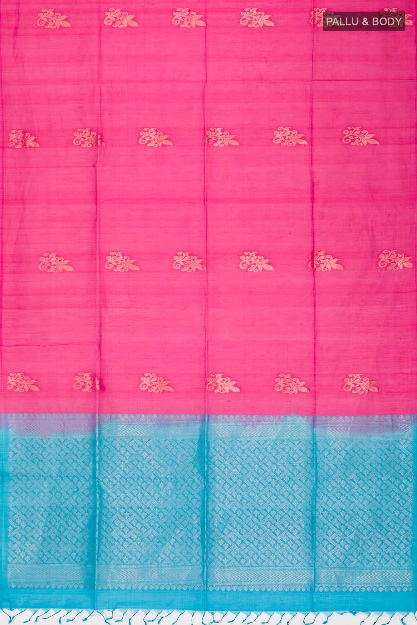 Pink Silk Cotton Saree