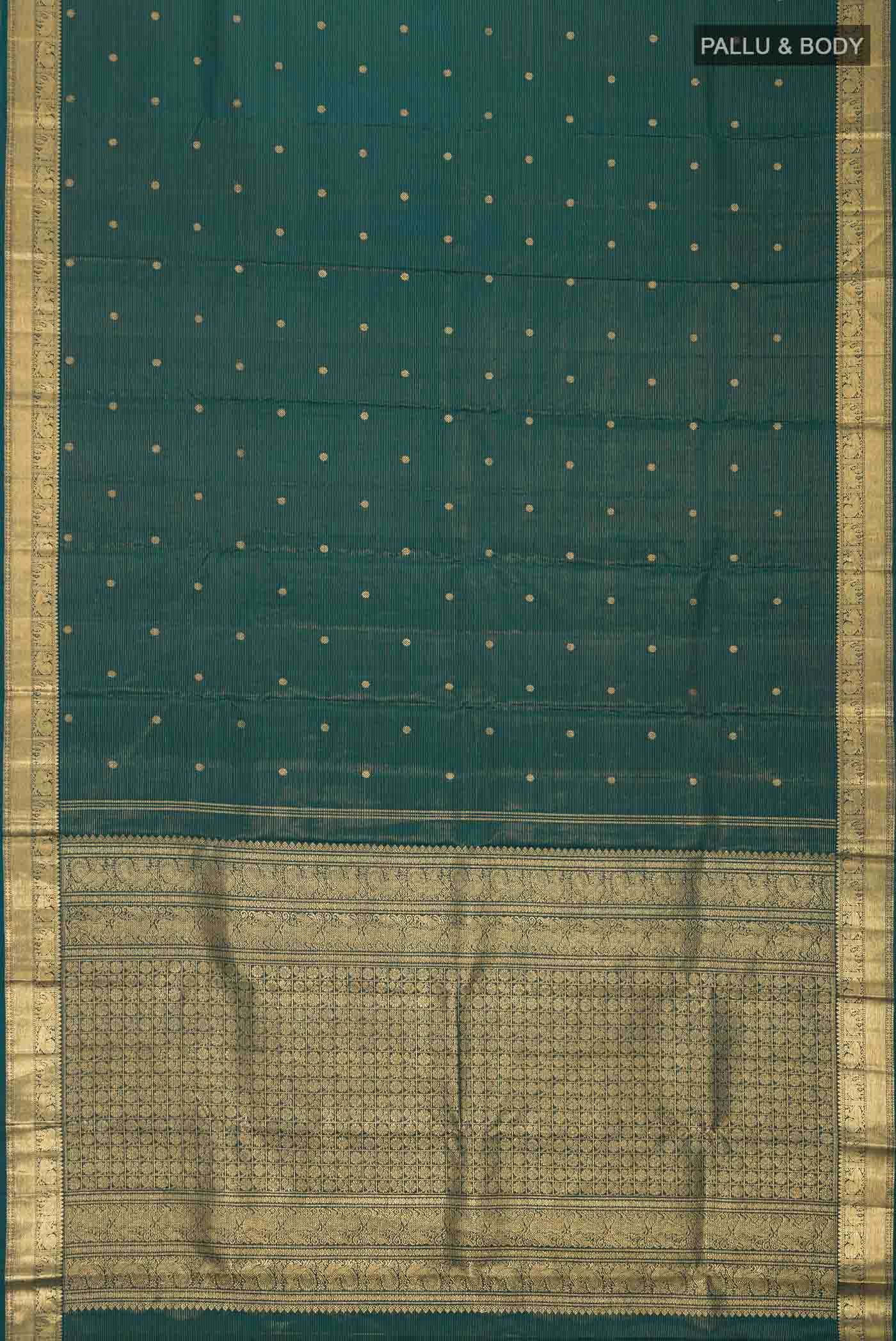 Green Kanchipuram Silk Saree