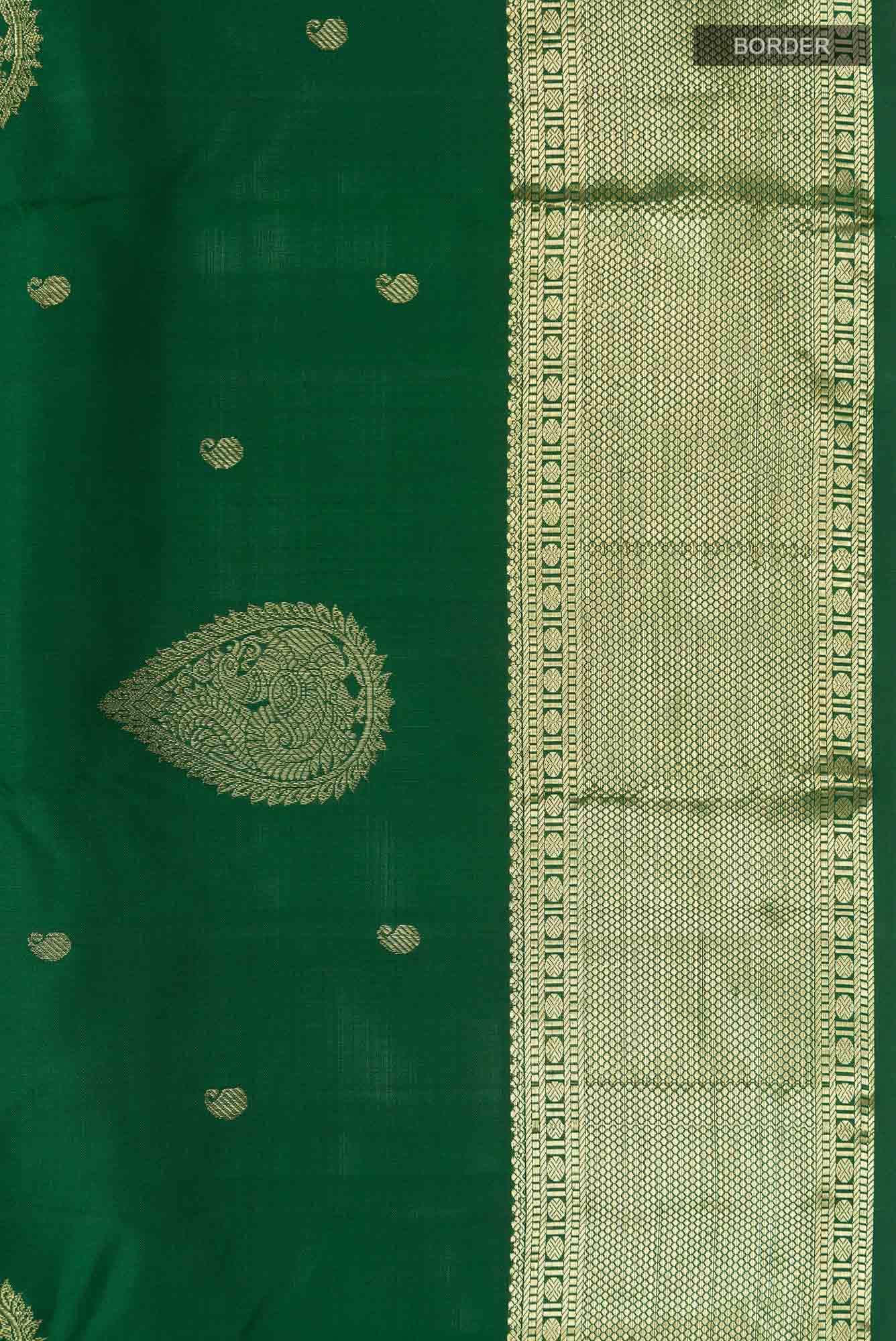 Green Kanchipuram Silk Saree