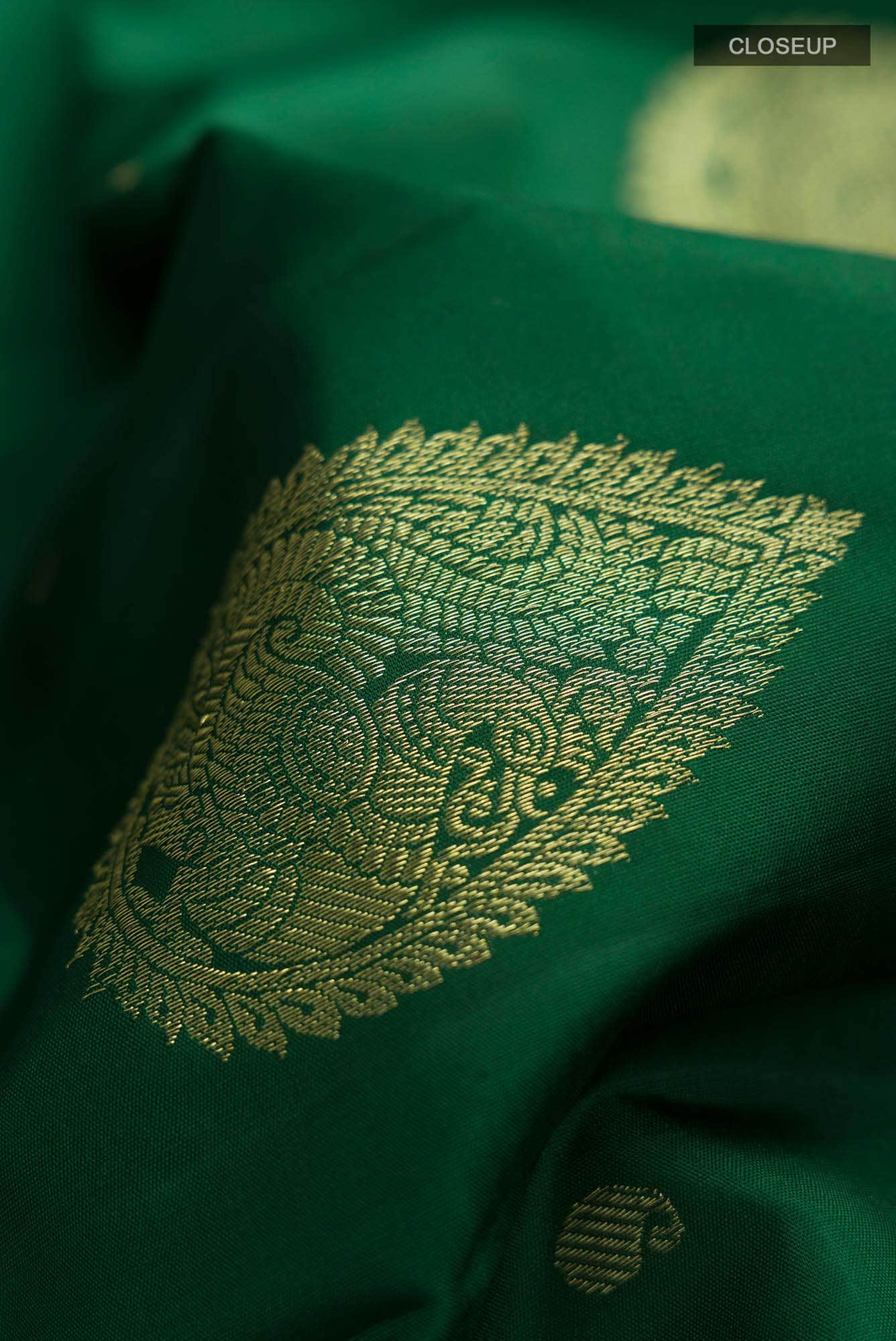 Green Kanchipuram Silk Saree