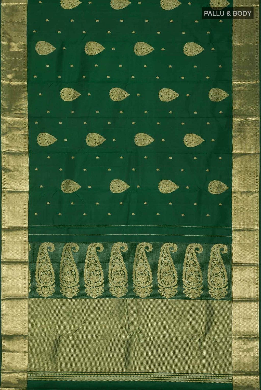 Green Kanchipuram Silk Saree