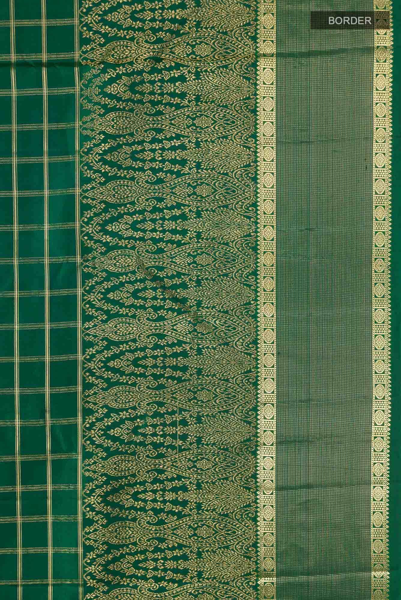 Green Kanchipuram Silk Saree
