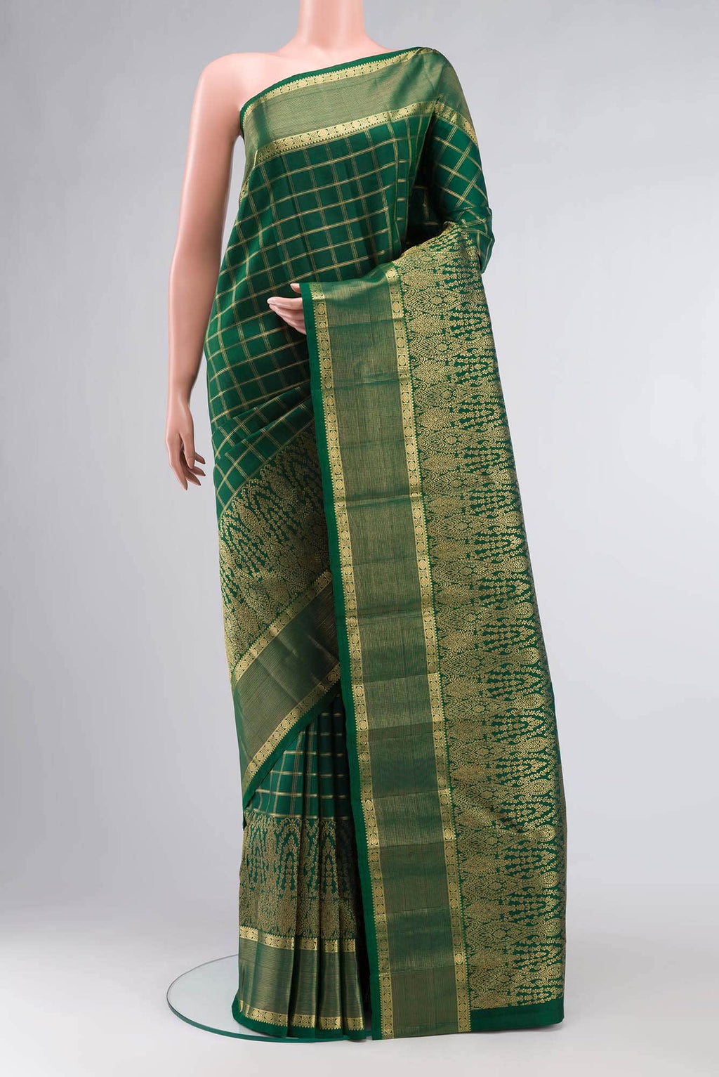 Green Kanchipuram Silk Saree