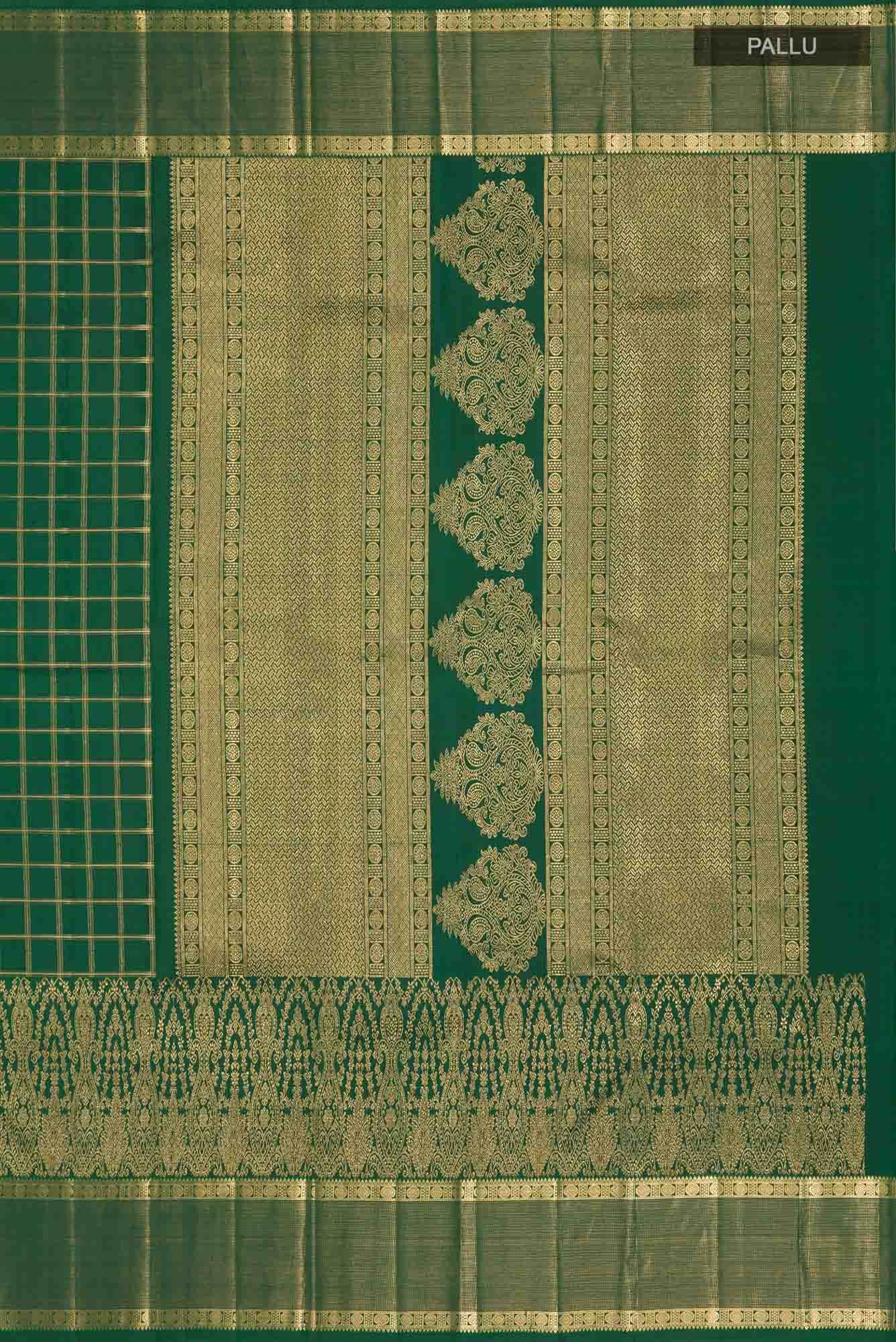 Green Kanchipuram Silk Saree