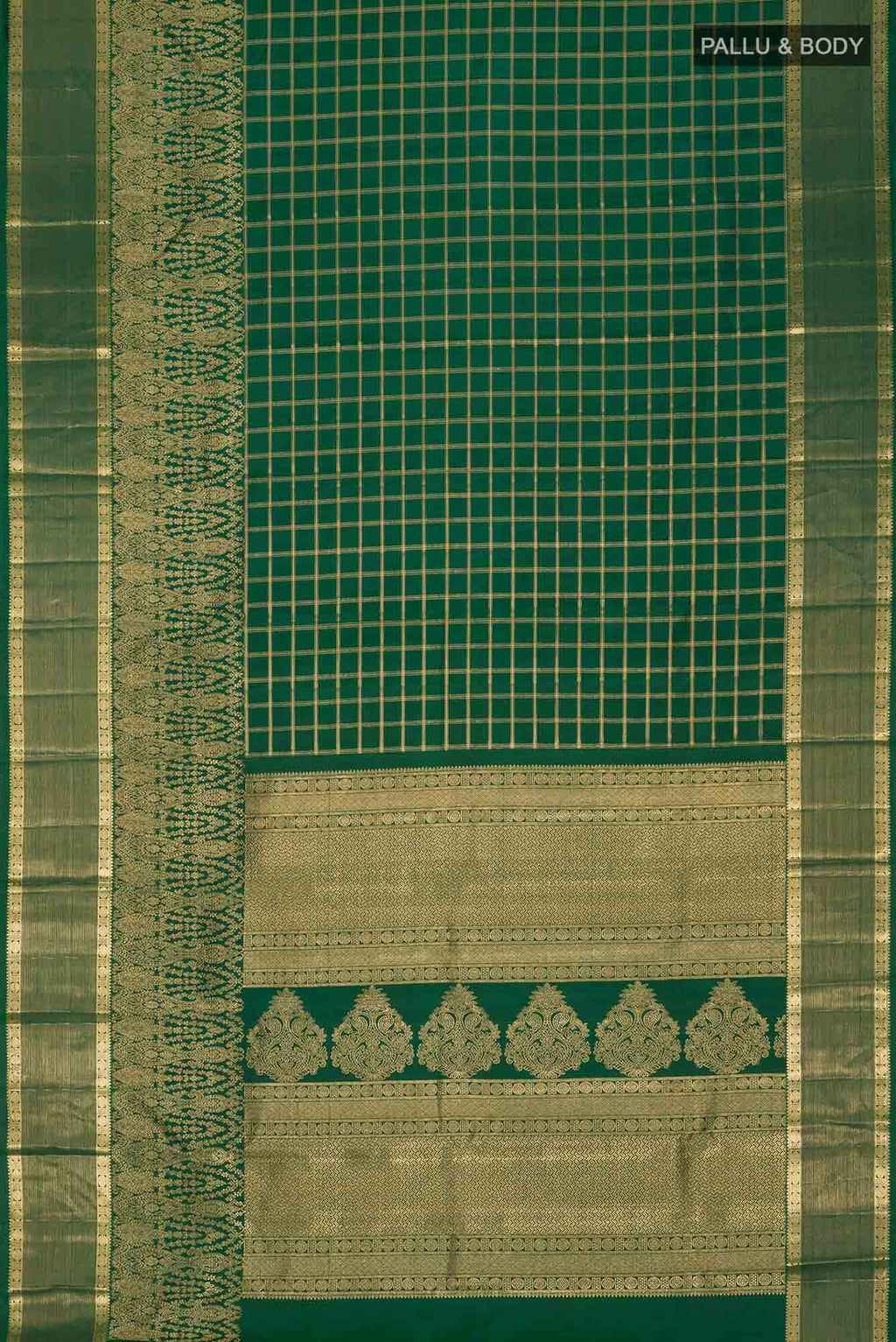 Green Kanchipuram Silk Saree