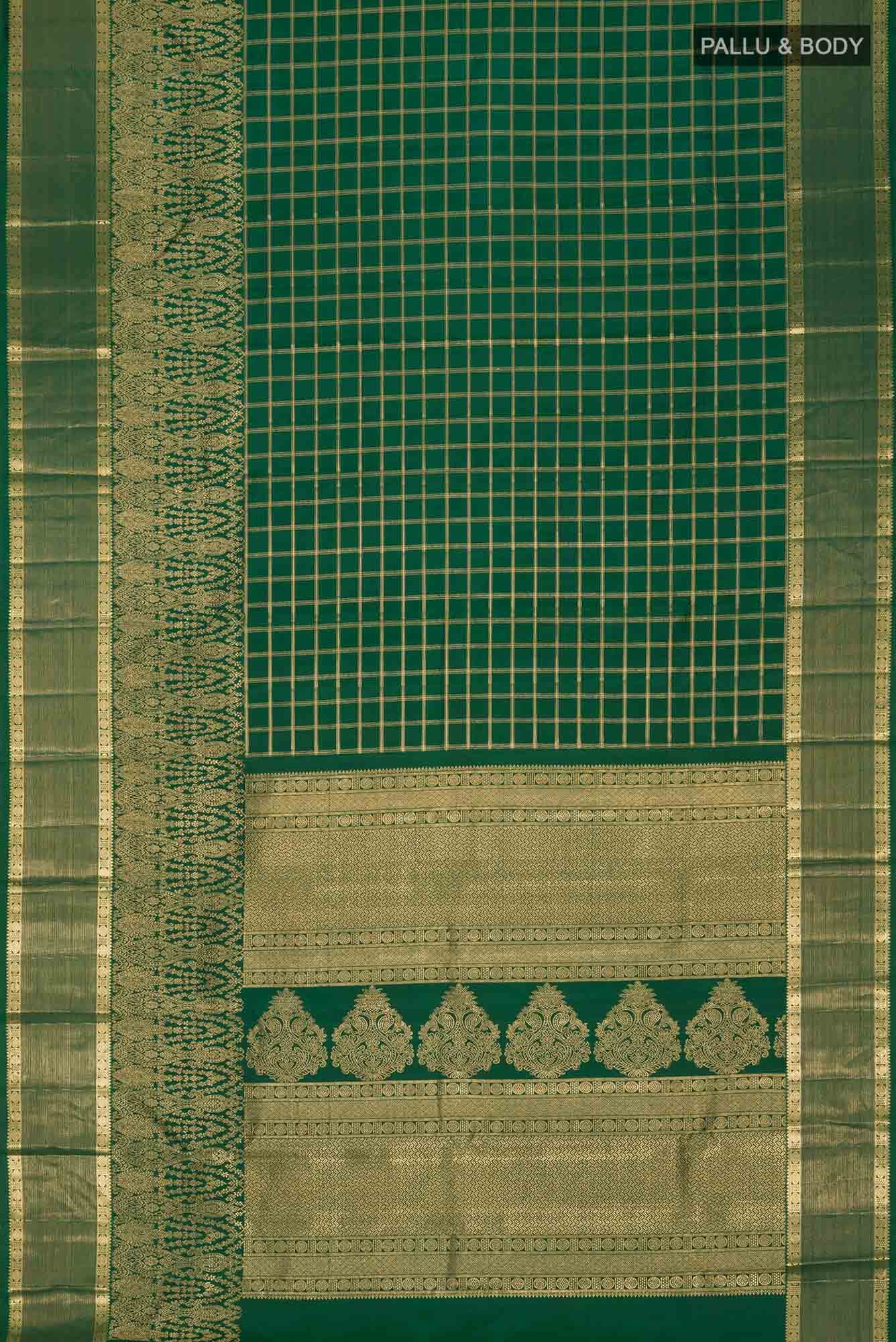 Green Kanchipuram Silk Saree