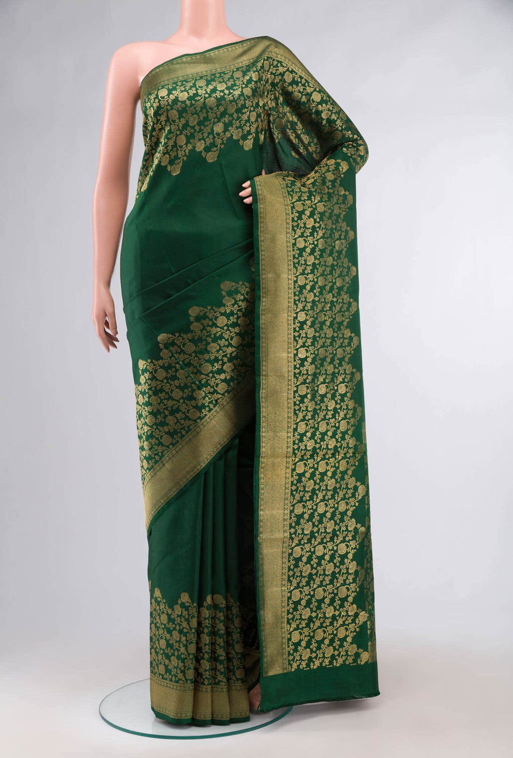 Green Kanchipuram Silk Saree