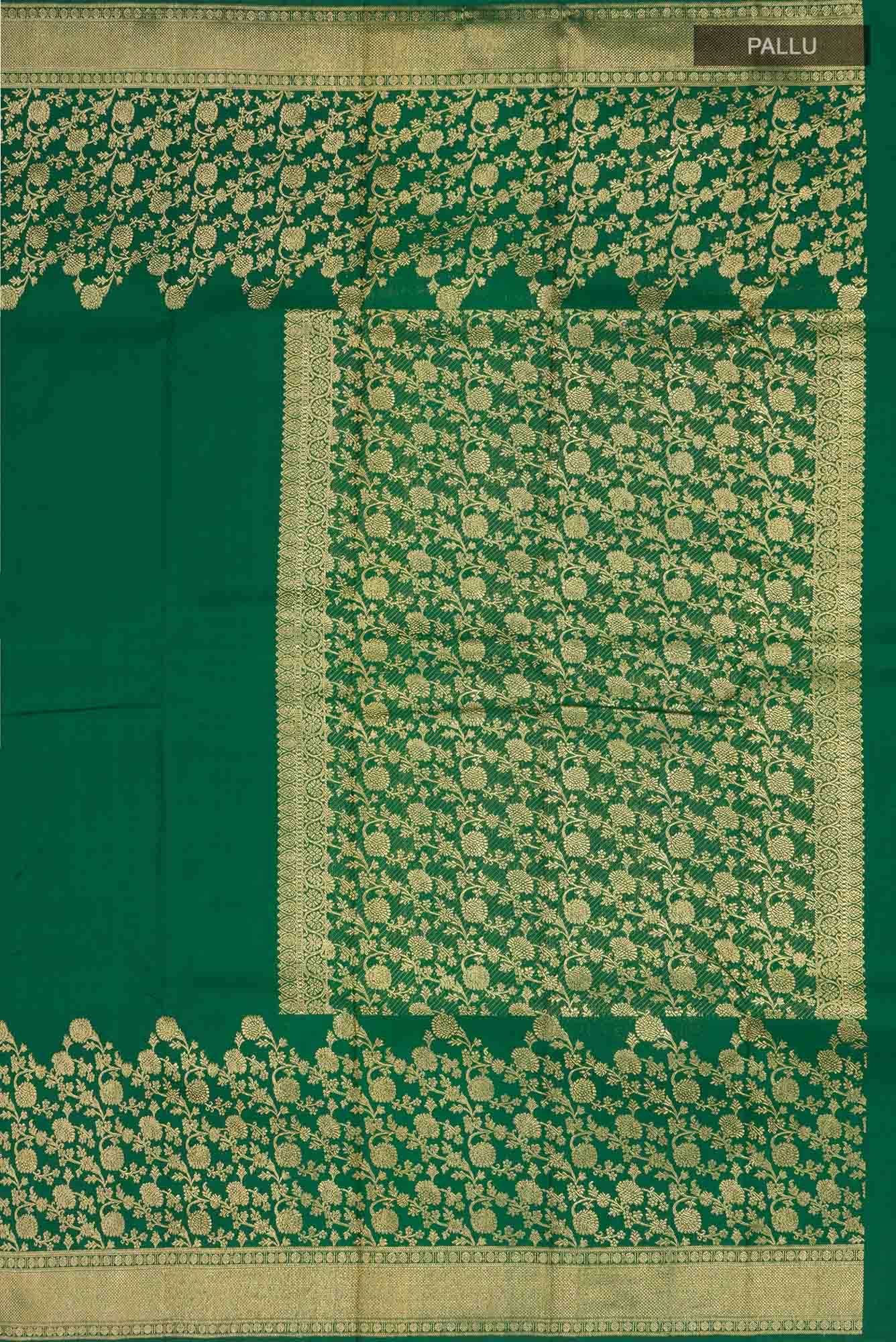 Green Kanchipuram Silk Saree