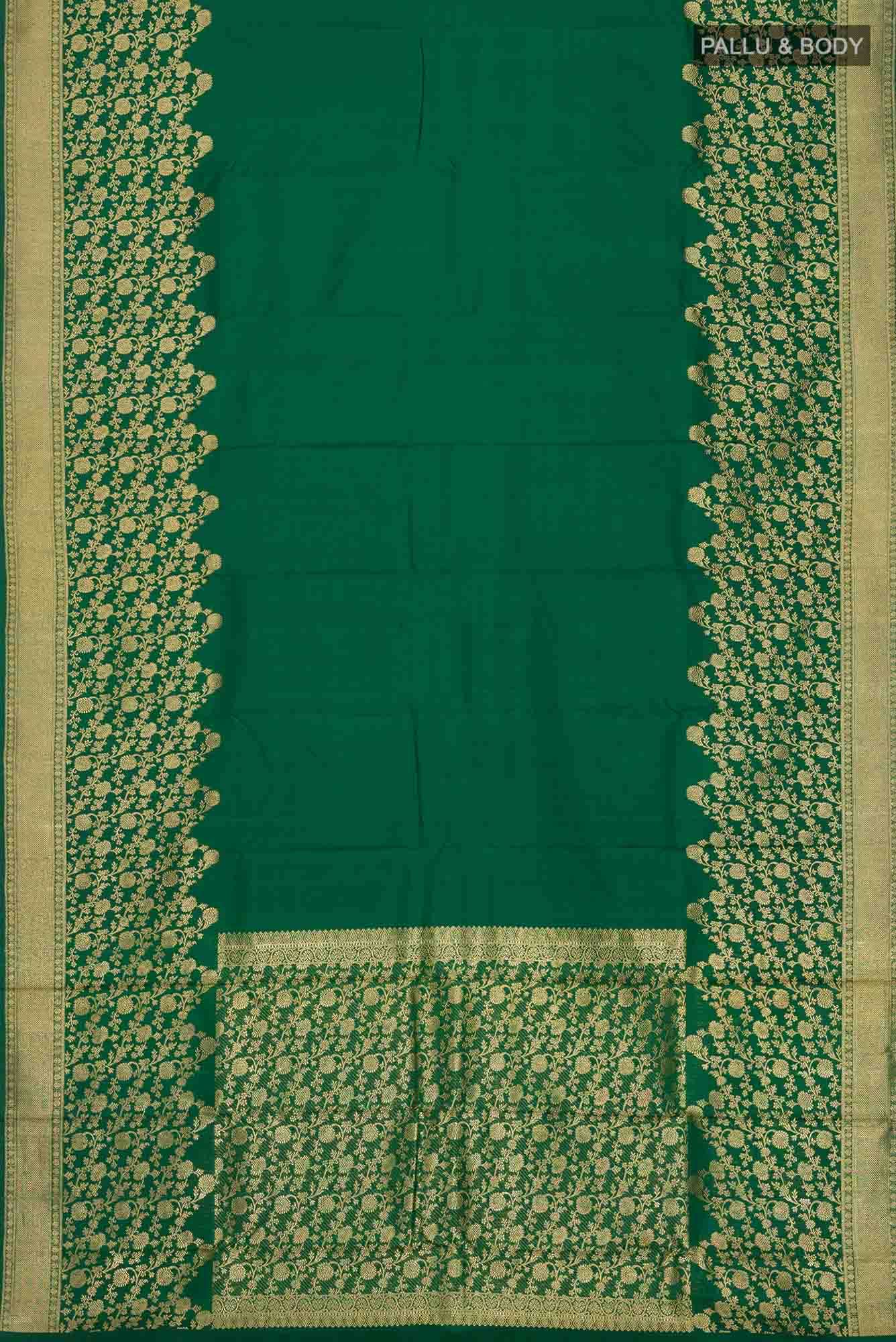Green Kanchipuram Silk Saree