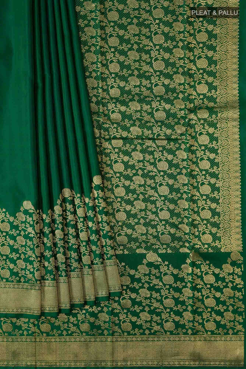 Green Kanchipuram Silk Saree