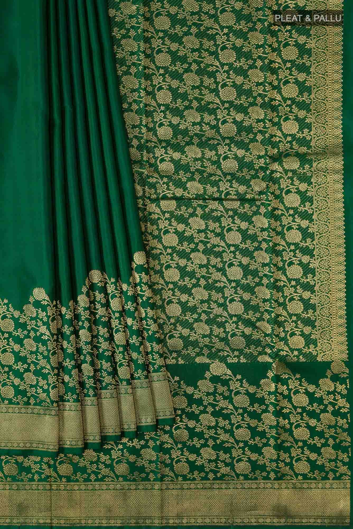 Green Kanchipuram Silk Saree