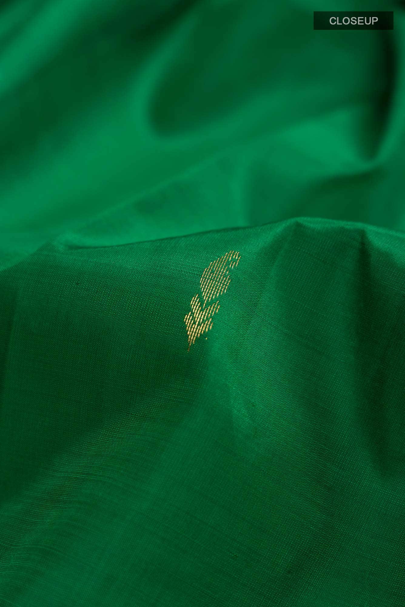Green Kanchipuram Silk Saree