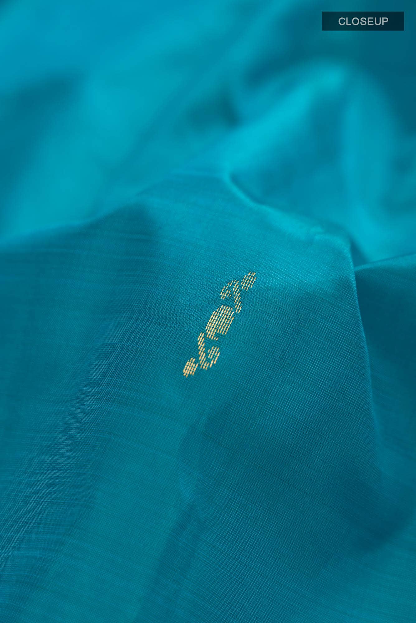 Blue Kanchipuram Silk Saree
