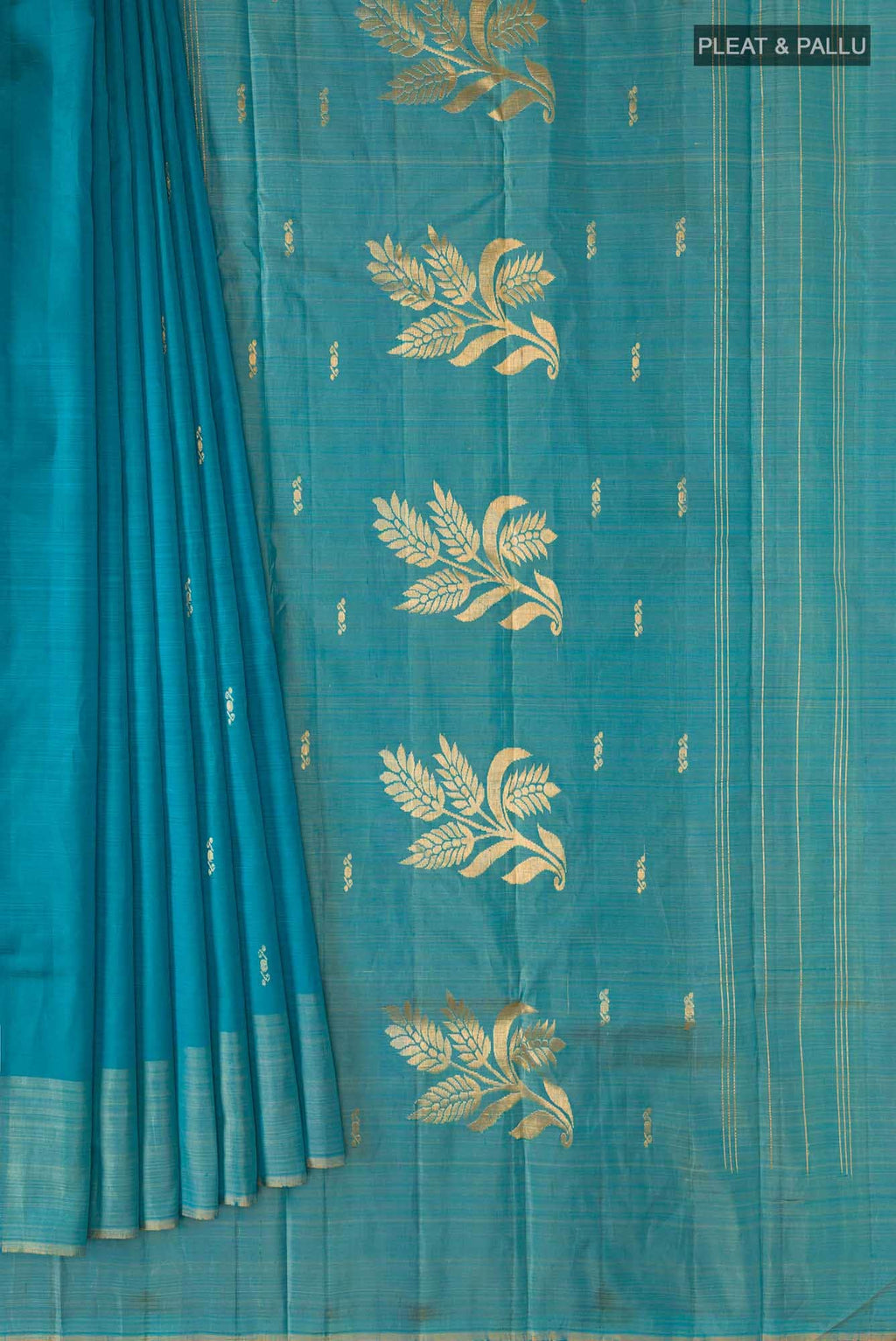 Blue Kanchipuram Silk Saree