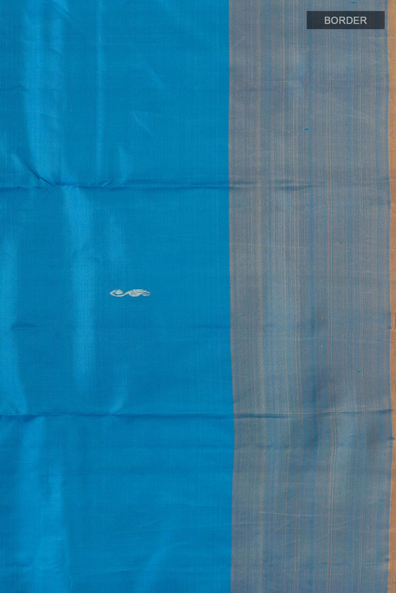 Blue Kanchipuram Silk Saree