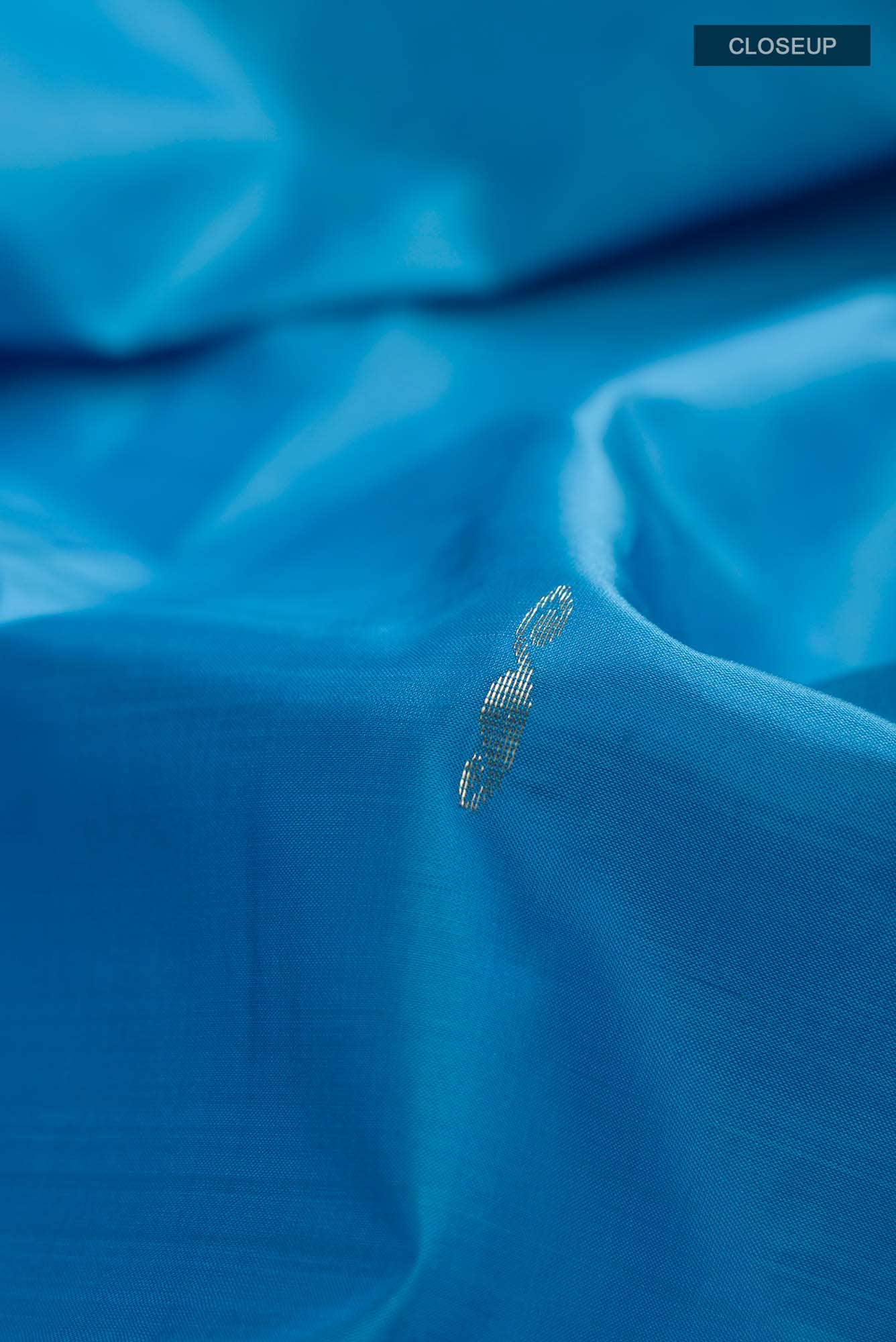 Blue Kanchipuram Silk Saree