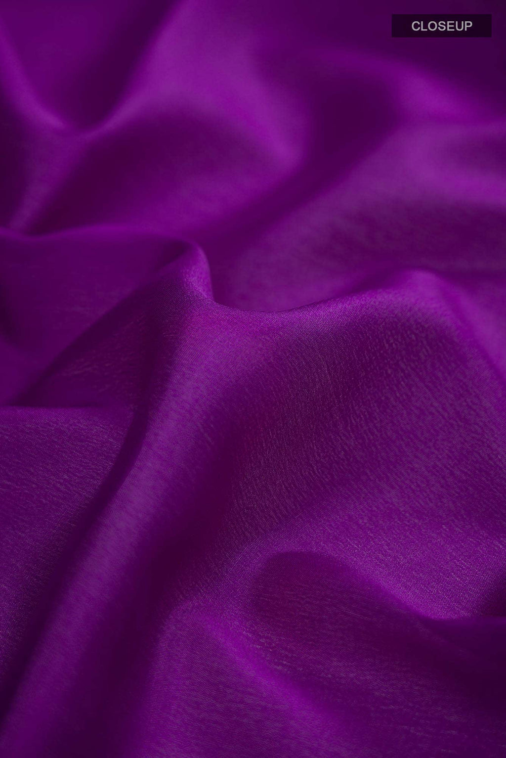 Violet Mysore Crepe Saree
